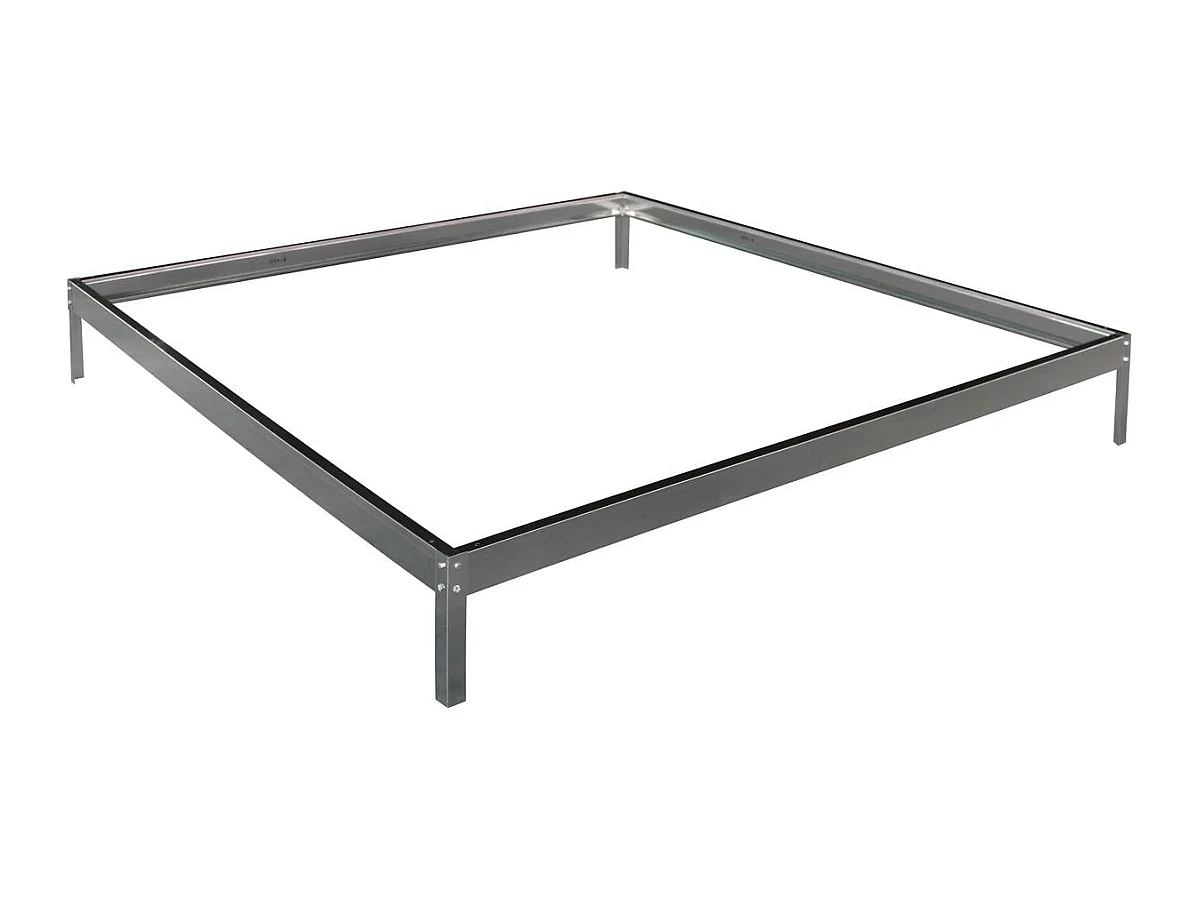 Embase pour serre polycarbonate"Hortensia" - 3,65 m² - 192 x 190 x 8 cm