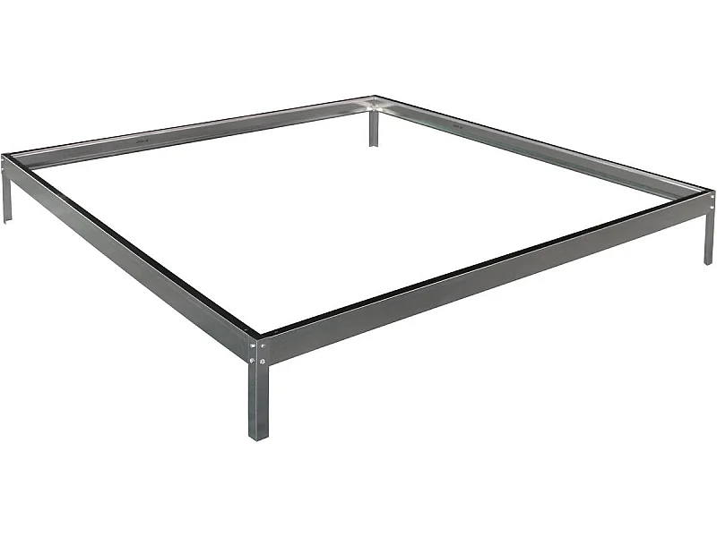 Embase pour serre polycarbonate"Hortensia" - 3,65 m² - 192 x 190 x 8 cm