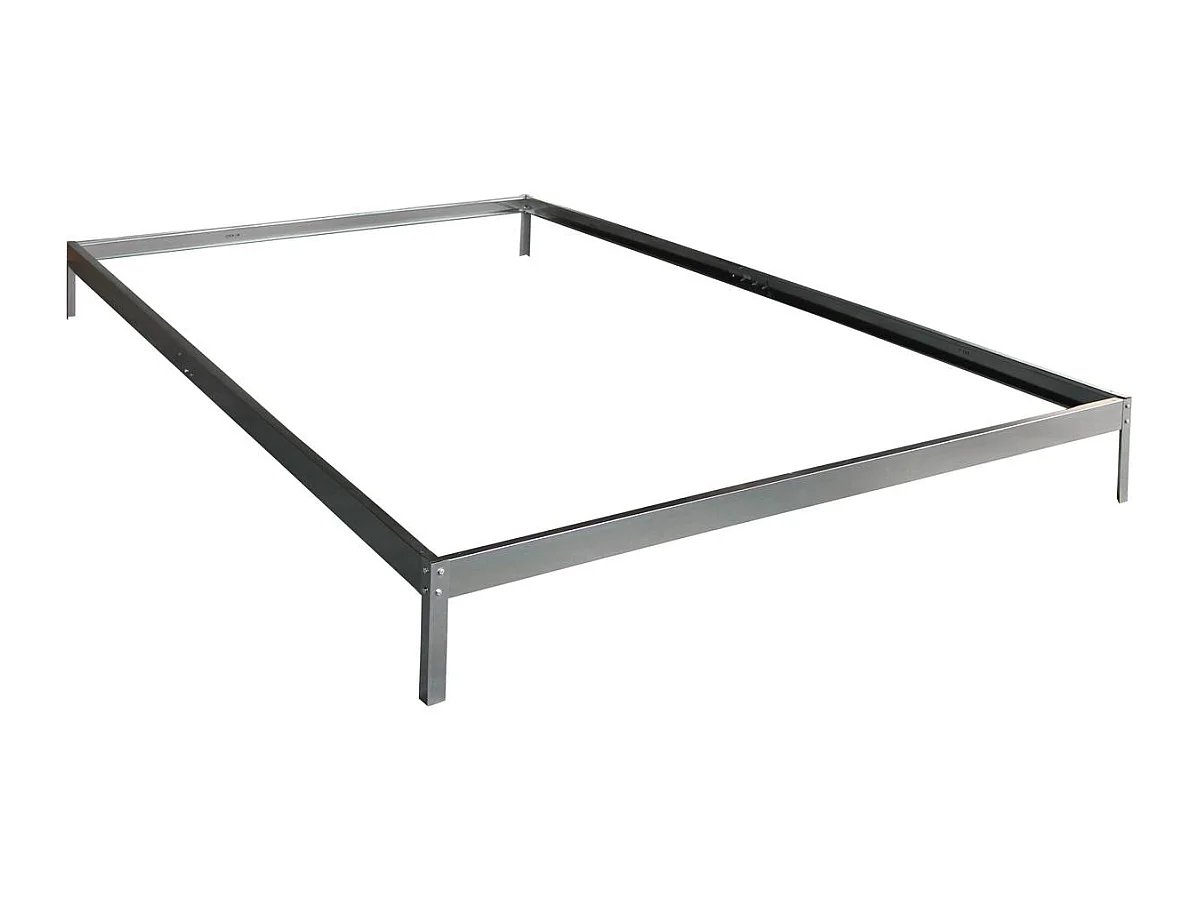 Embase pour serre polycarbonate "Hortensia 6m²" couleur Zinc