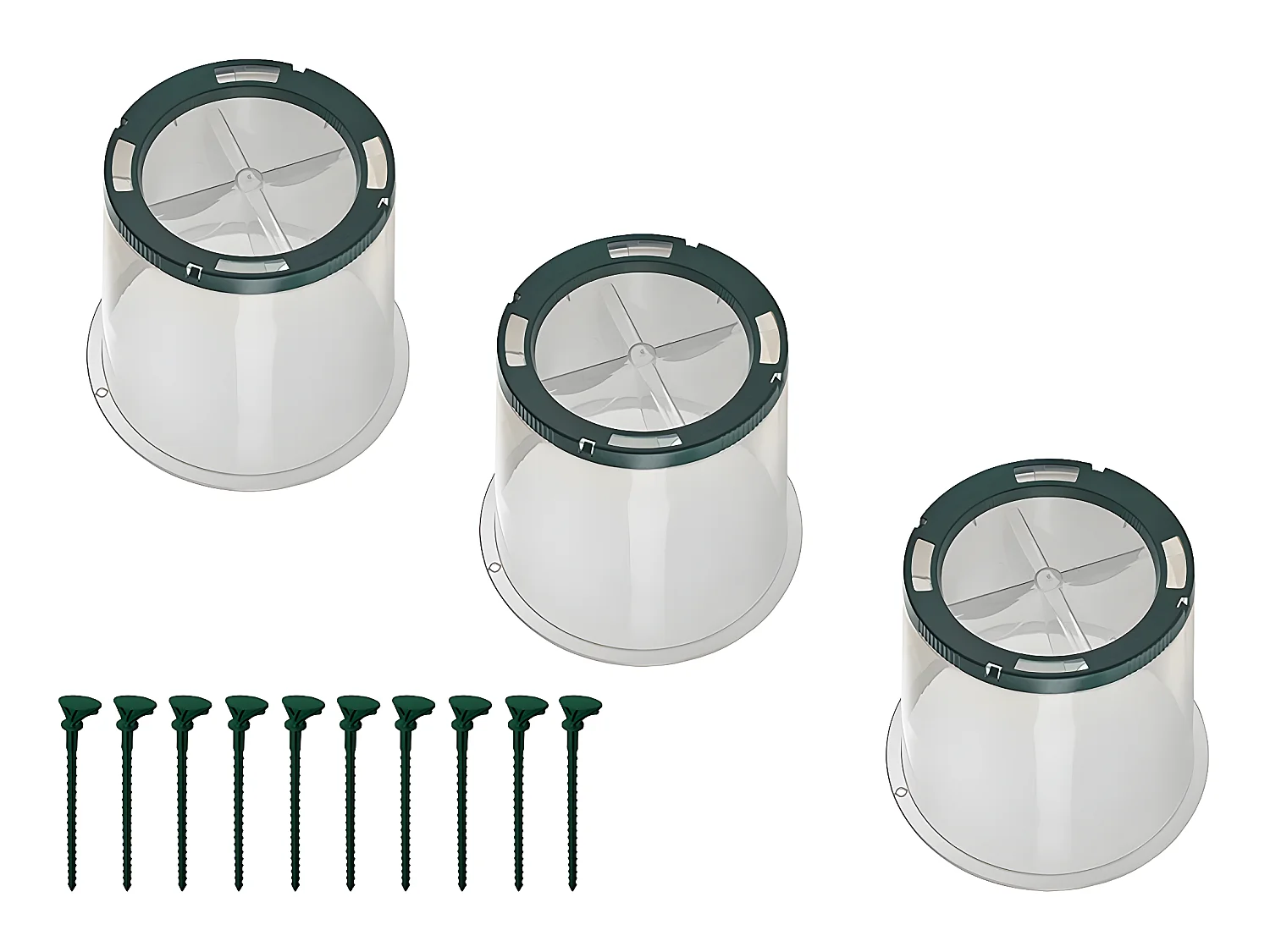 Kit de 3 cloches de culture "Sunny"