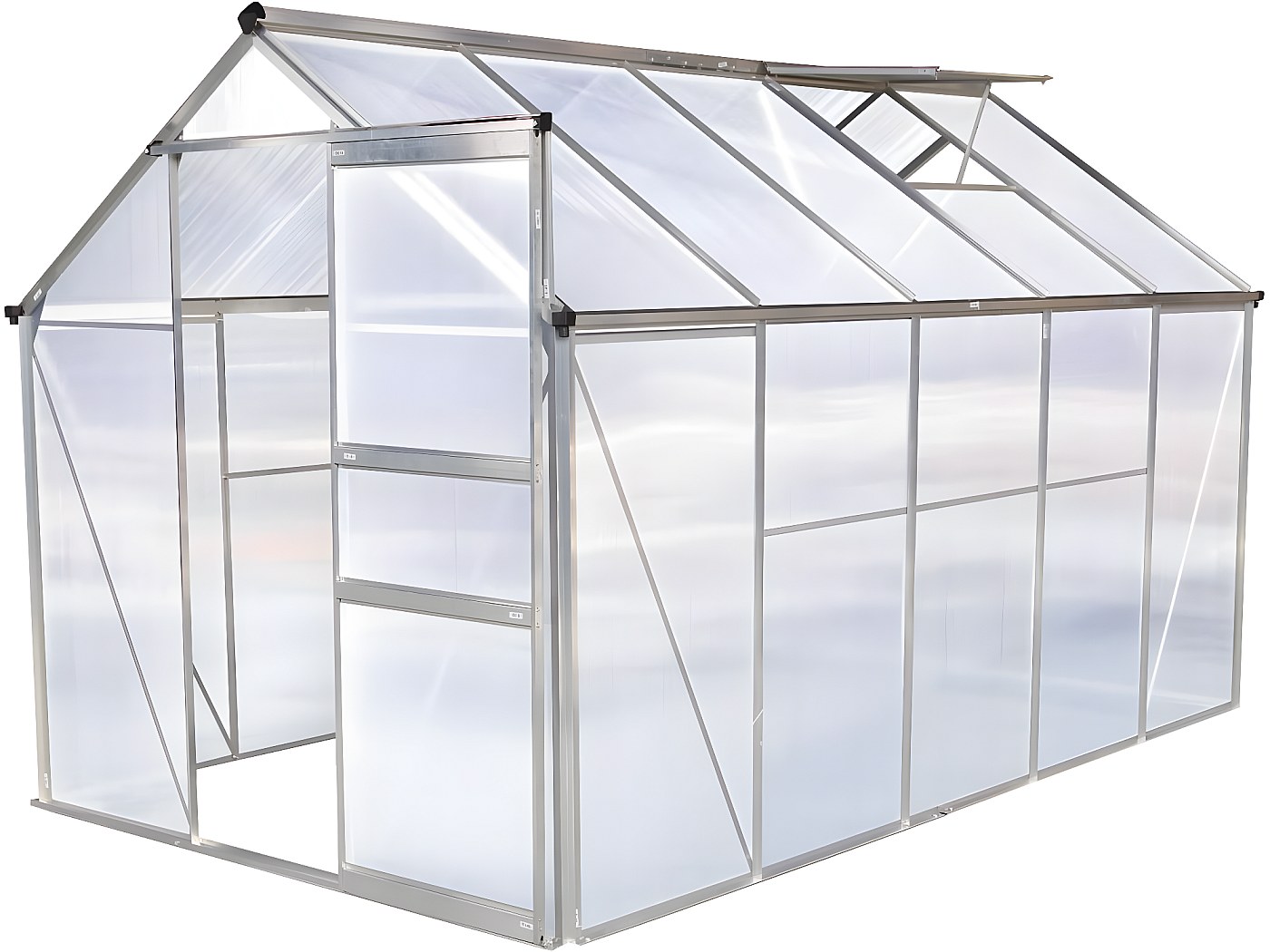 HOASIS Serra In Pellicola Con Porta Avvolgibile, 100 X 81 X 150 C - Foto 12