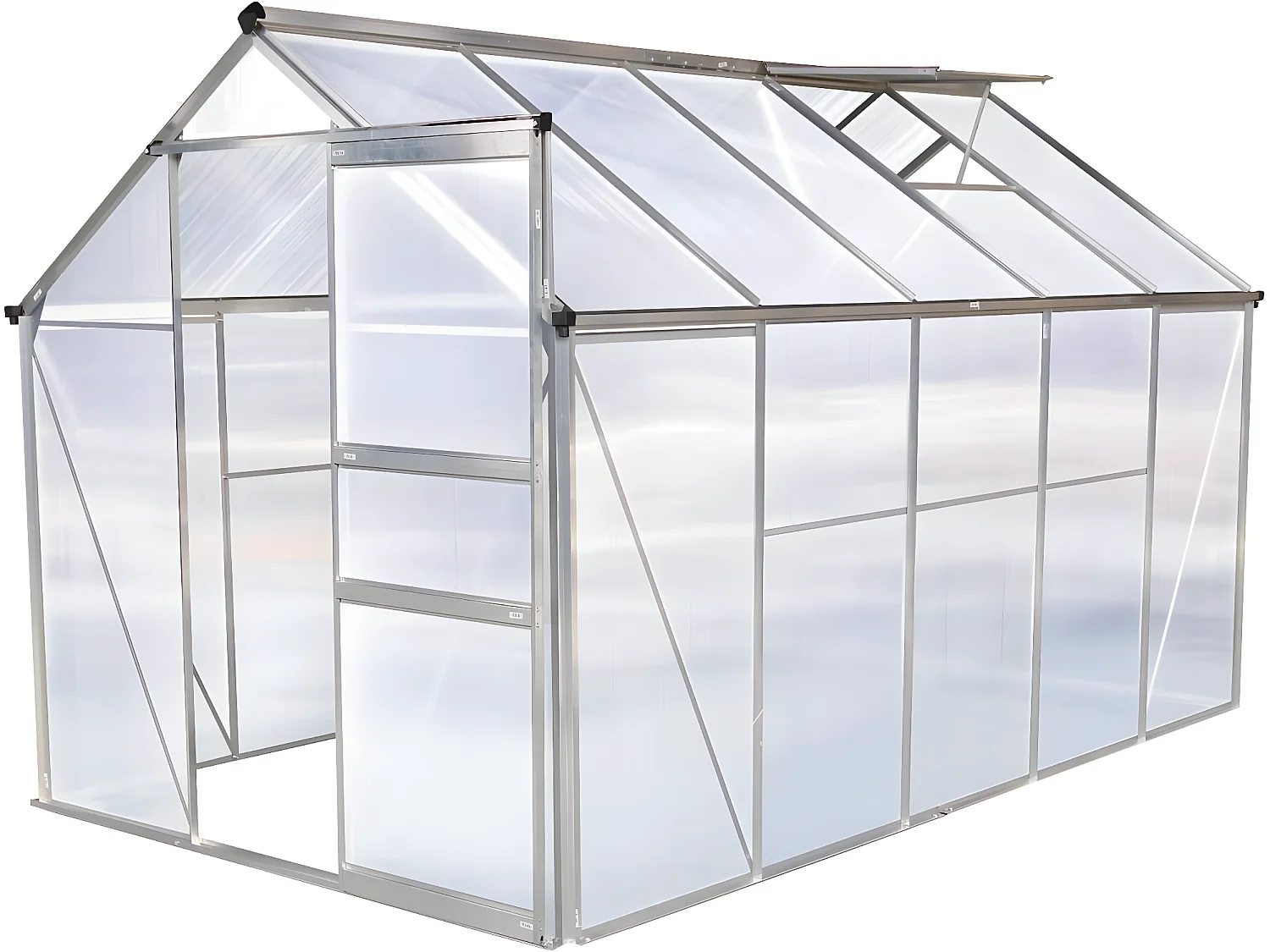 Serre jardin polycarbonate "Hortensia" - 6m²