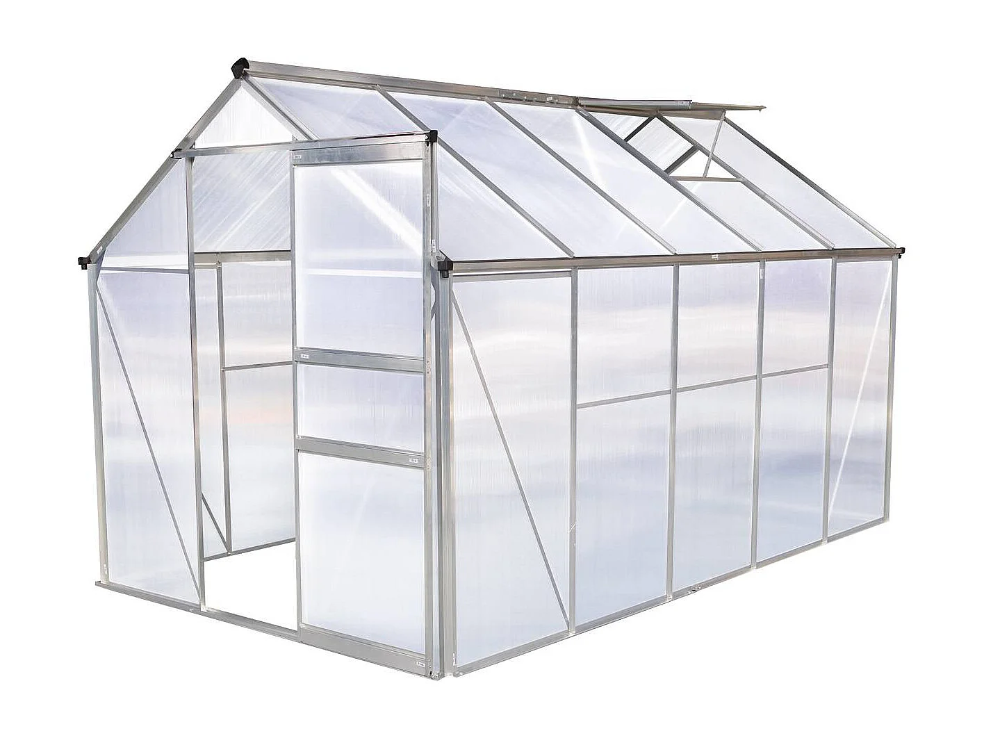 Serre jardin polycarbonate "Hortensia" - 6m²