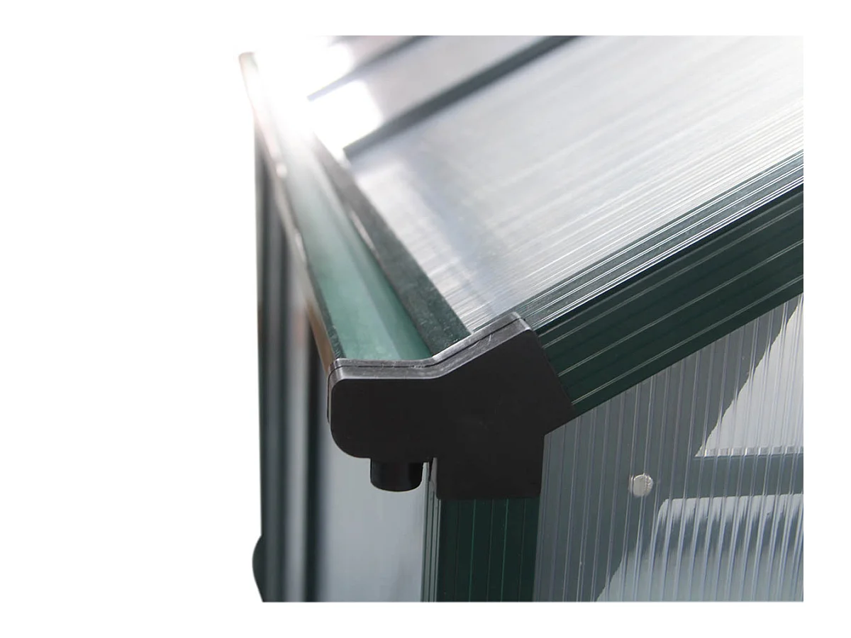 Serre jardin polycarbonate "Dahlia" Vert Sapin 7,67 m²