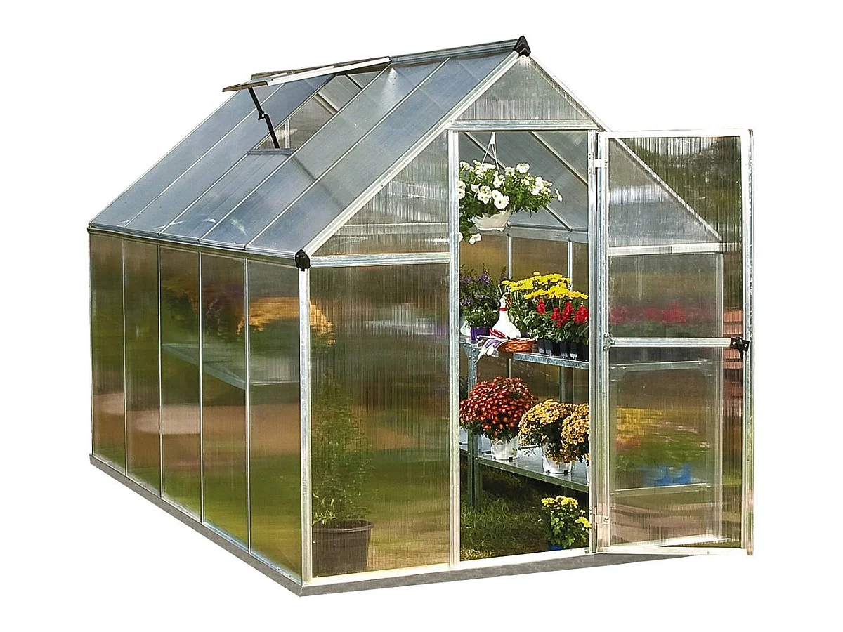 Serre en polycarbonate "Multiline" - 5.6m2
