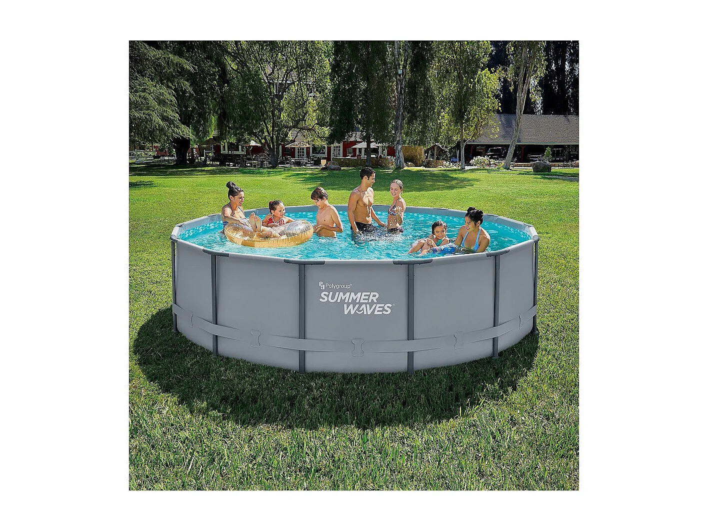 Piscine tubulaire  FLIPO 1 - Ø 4.27 x 1.07 m