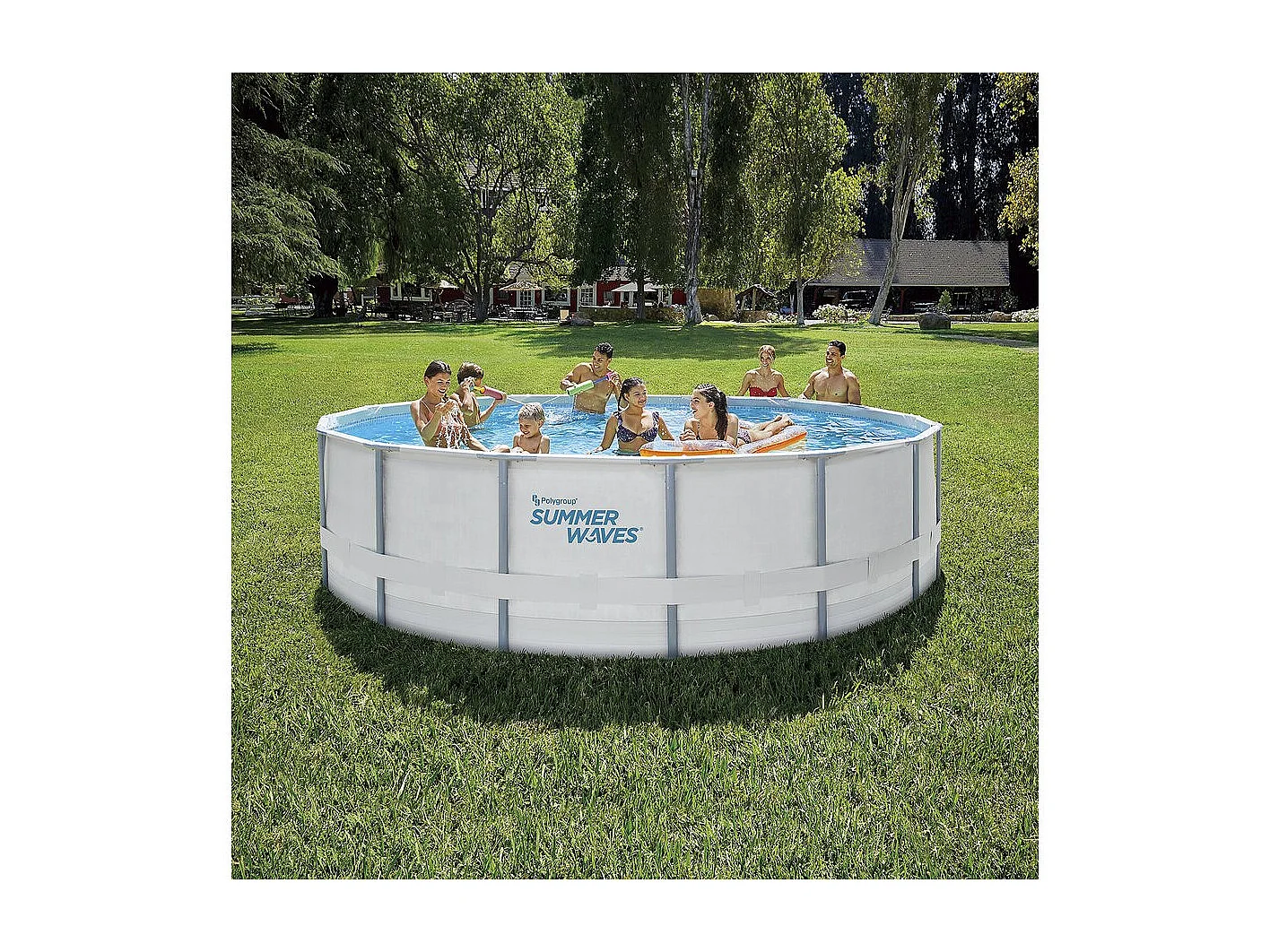 Piscine hors-sol tubulaire "Elite" - Ø 4.88 x 1.22 m