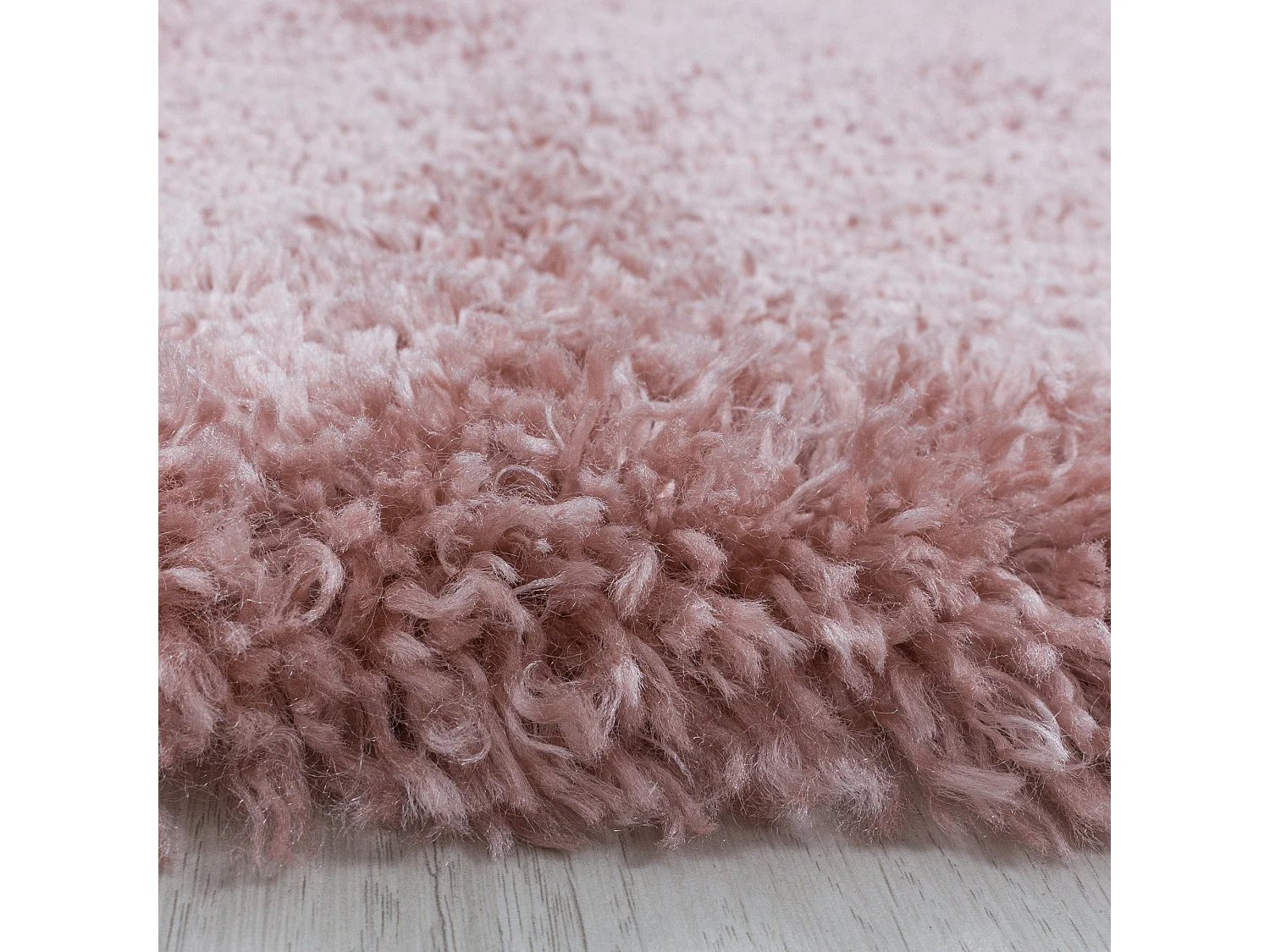 MOELLEUX - Tapis cosy à poils longs - Rose 060 x 110 cm