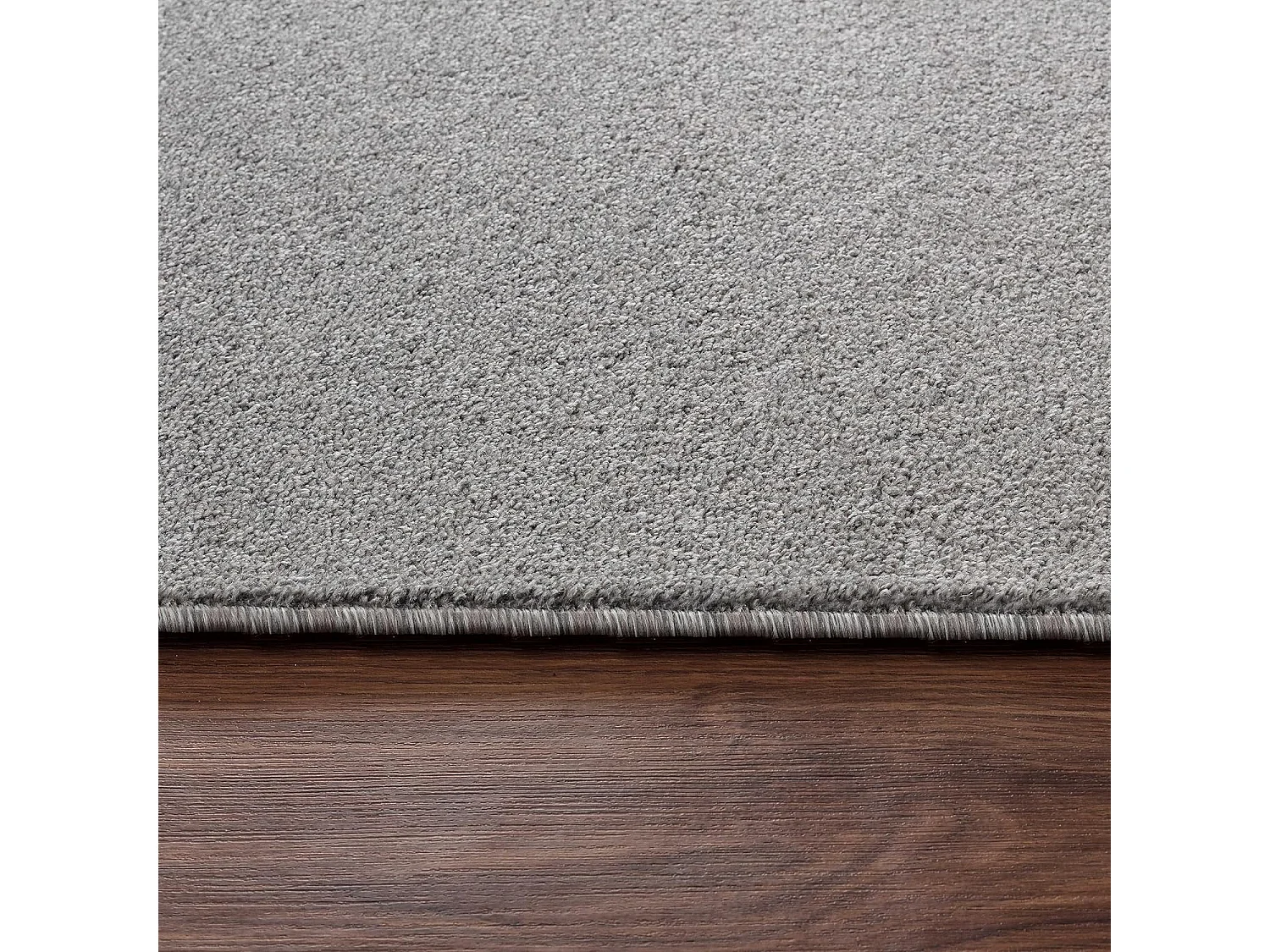 Tapis uni de Salon Chambre Relax Sobre et Epuré - Gris clair 160 x 230 cm