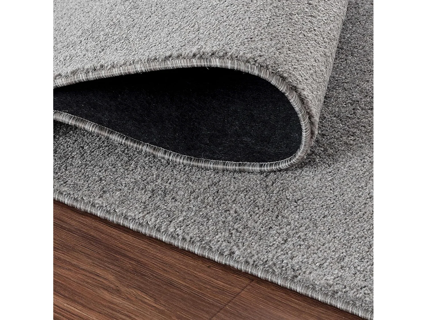 Tapis uni de Salon Chambre Relax Sobre et Epuré - Gris clair 160 x 230 cm