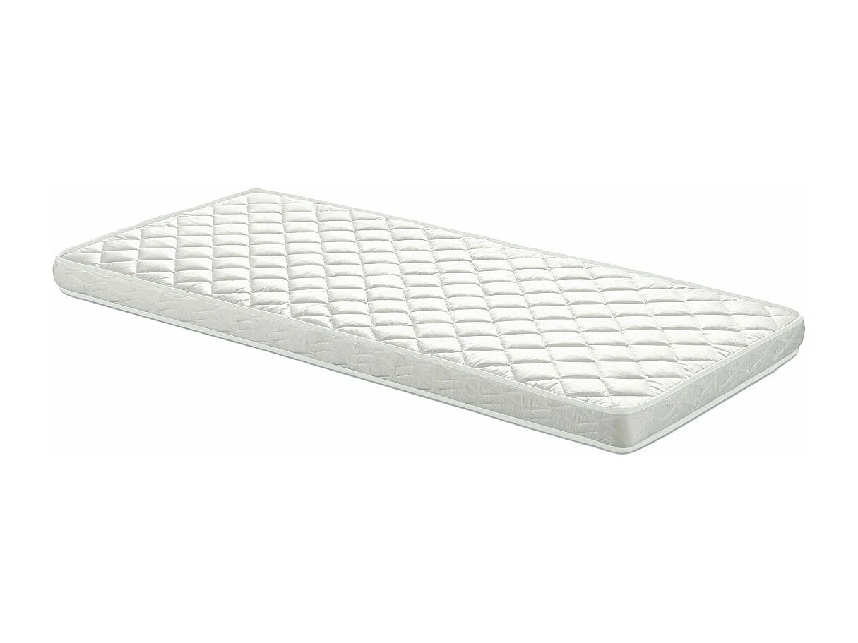 PEGA - Lit Cabane 90x200cm en Pin Naturel + Matelas