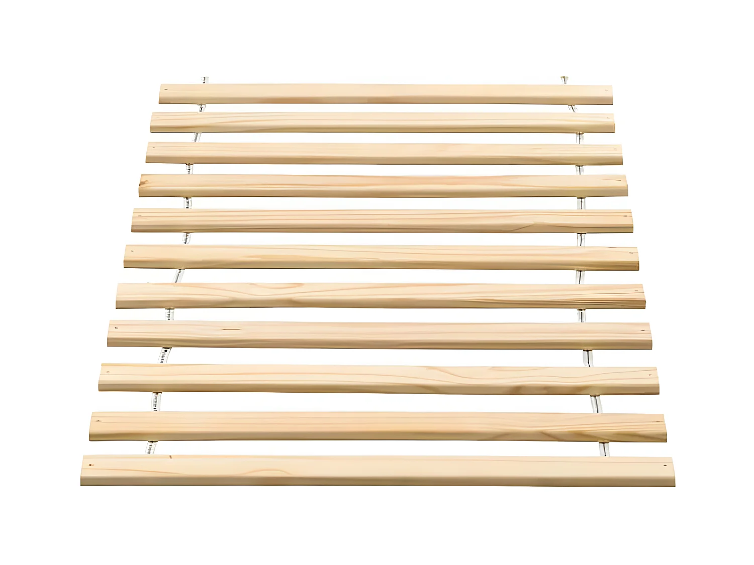 LAKA - Lit Maison 90x200cm Blanc avec Sommier