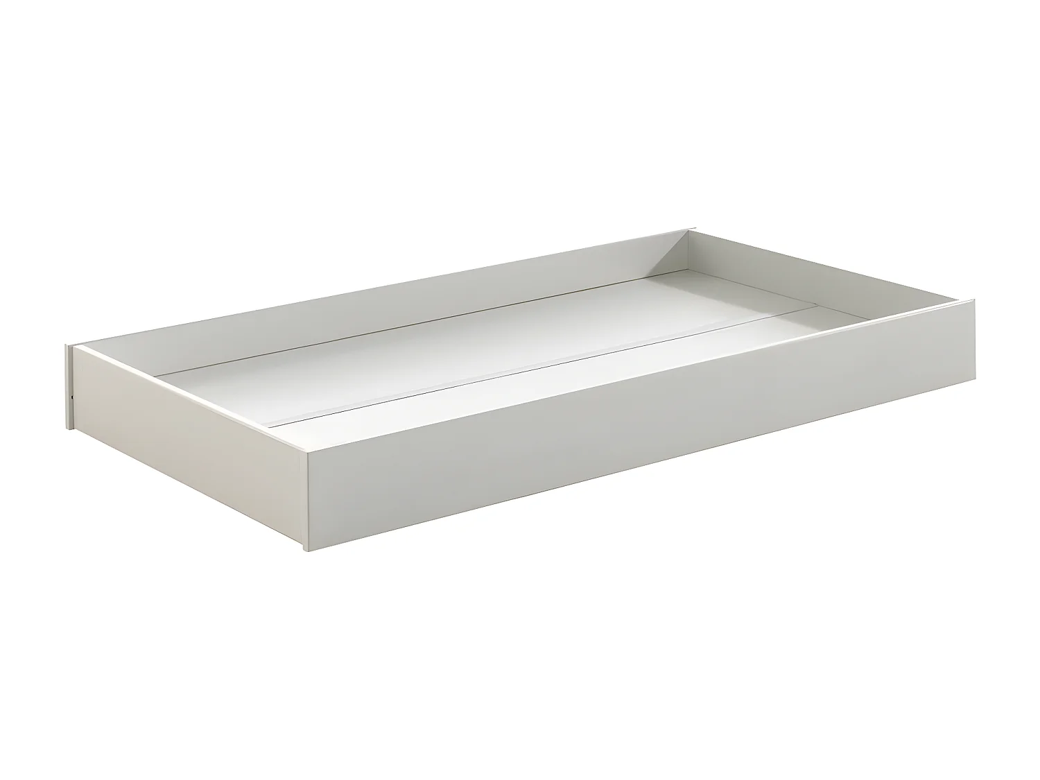 SCOPE - Lit Junior 70x140cm Blanc Barrières Verticales + Tiroir