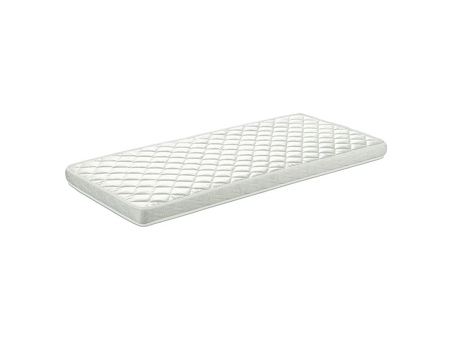 LAKA - Lit Maison 90x200cm Blanc avec Fenêtre + Sommier + Matelas