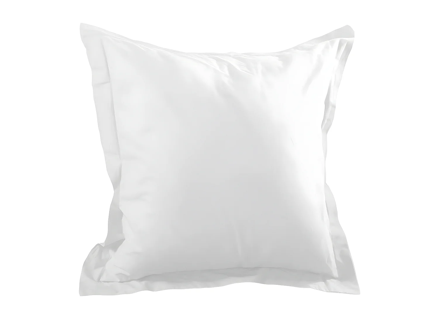 Une taie d'oreiller 65x65 cm - Blanc