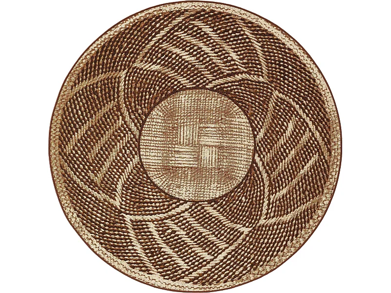 Tapis d'extérieur & intérieur rond Artis Or ø 160 cm rond