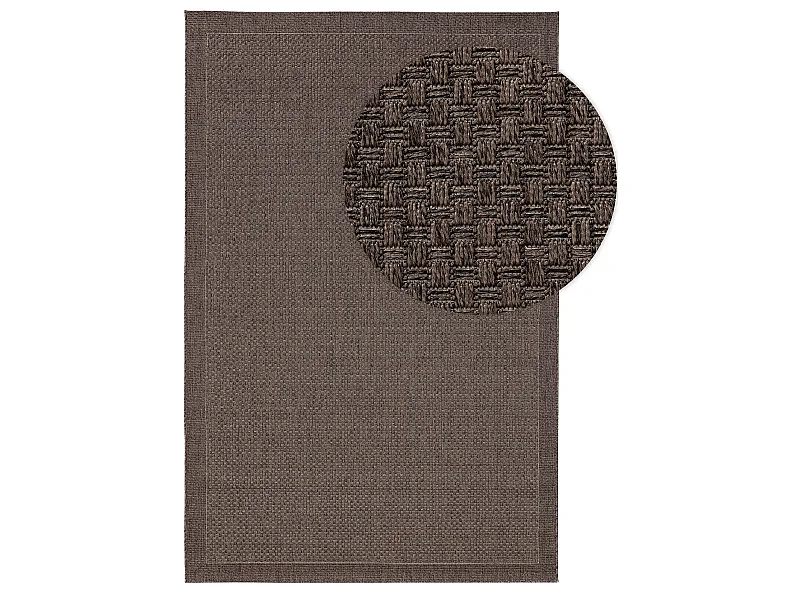 Tapis d'extérieur & intérieur Naoto Gris 200x290 cm