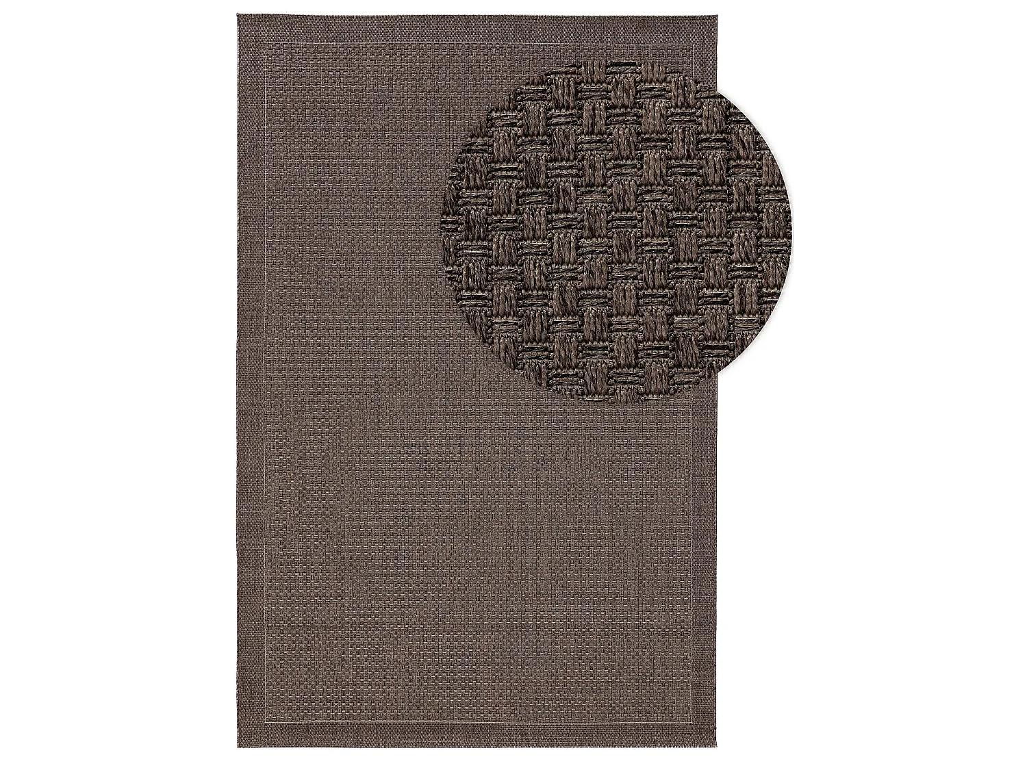 Tapis d'extérieur & intérieur Naoto Gris 200x290 cm