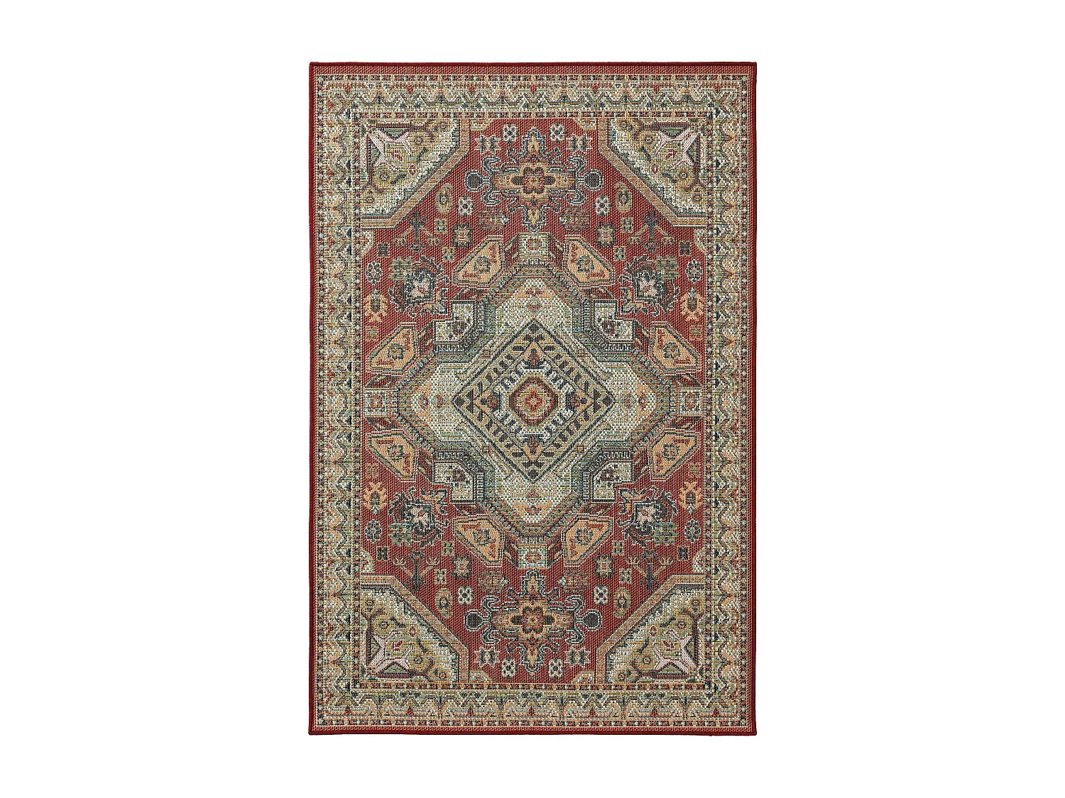 Tapis d'extérieur & intérieur Mirena Multicouleur 200x290 cm