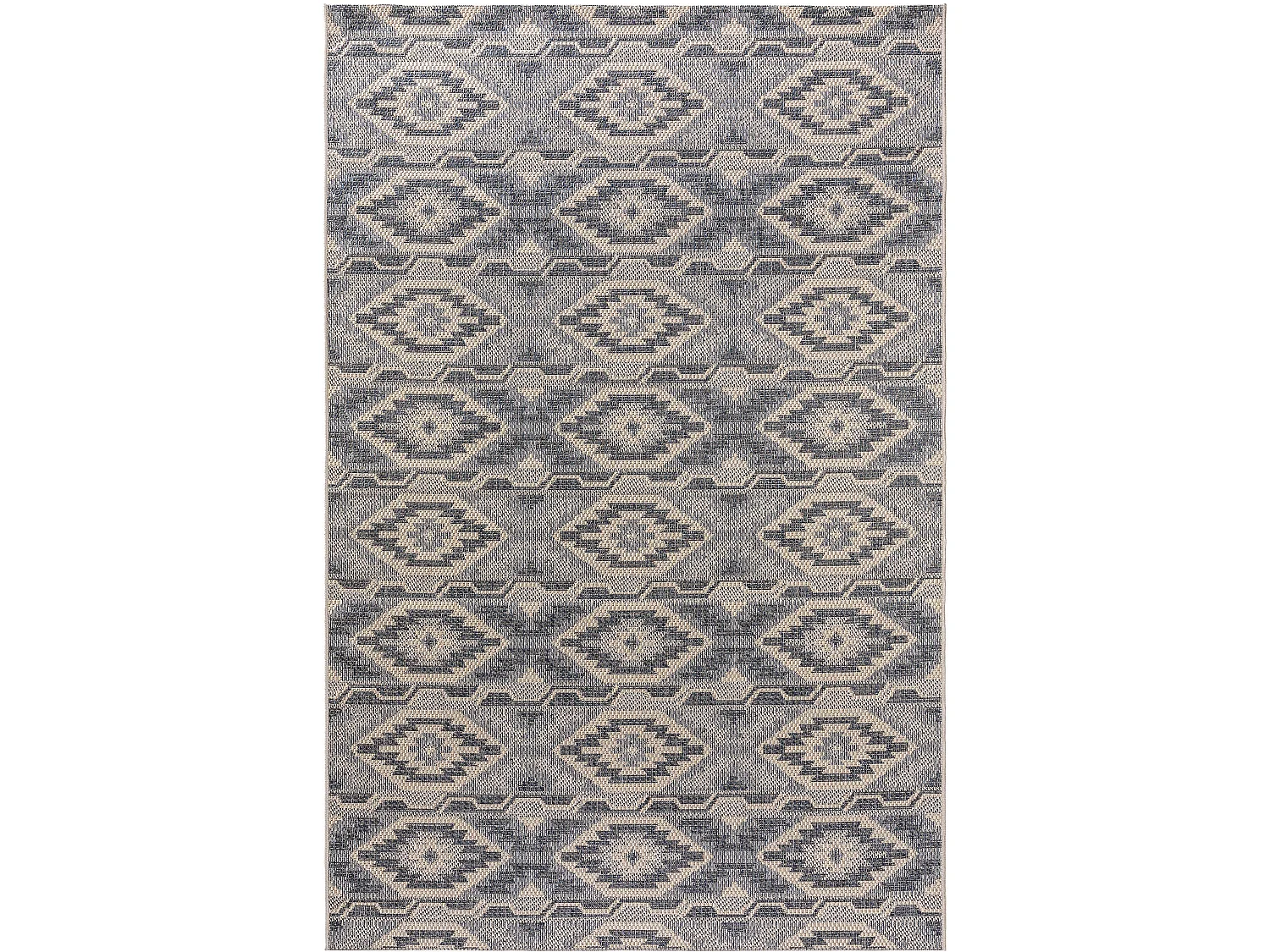 Tapis d'extérieur & intérieur River Bleu 100x150 cm