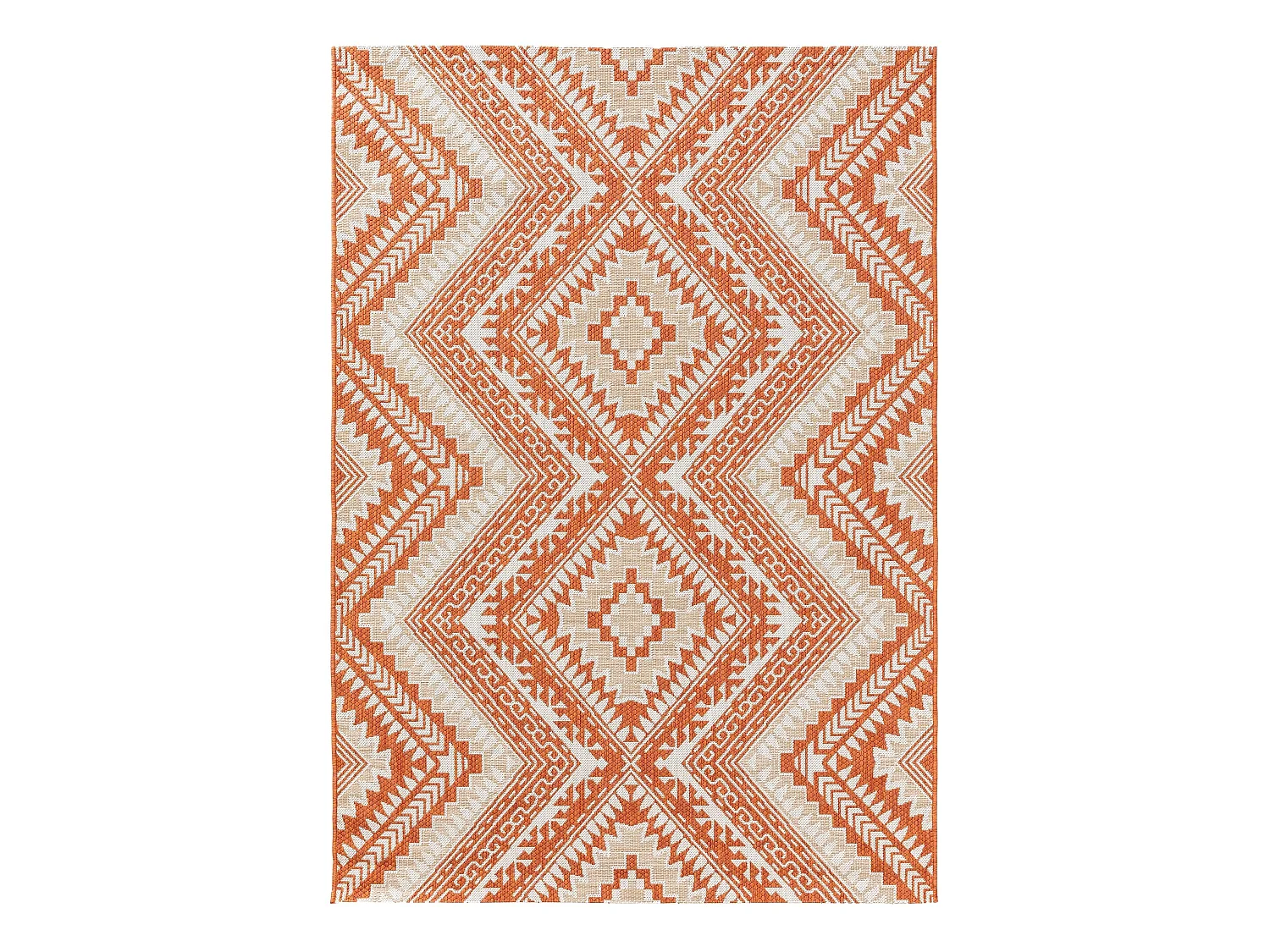 Tapis d'extérieur & intérieur Cleo Orange 80x150 cm