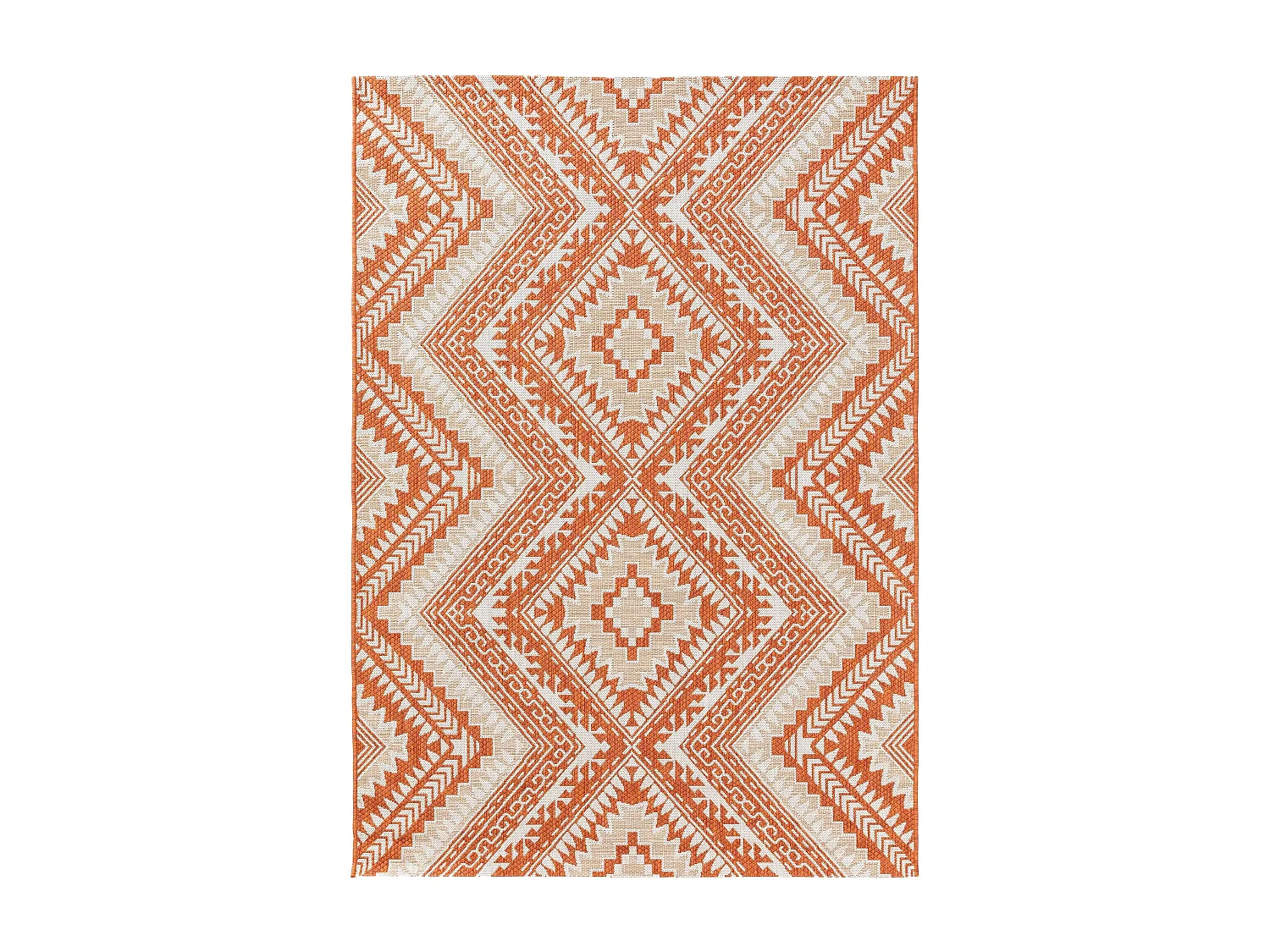 Tapis d'extérieur & intérieur Cleo Orange 80x150 cm