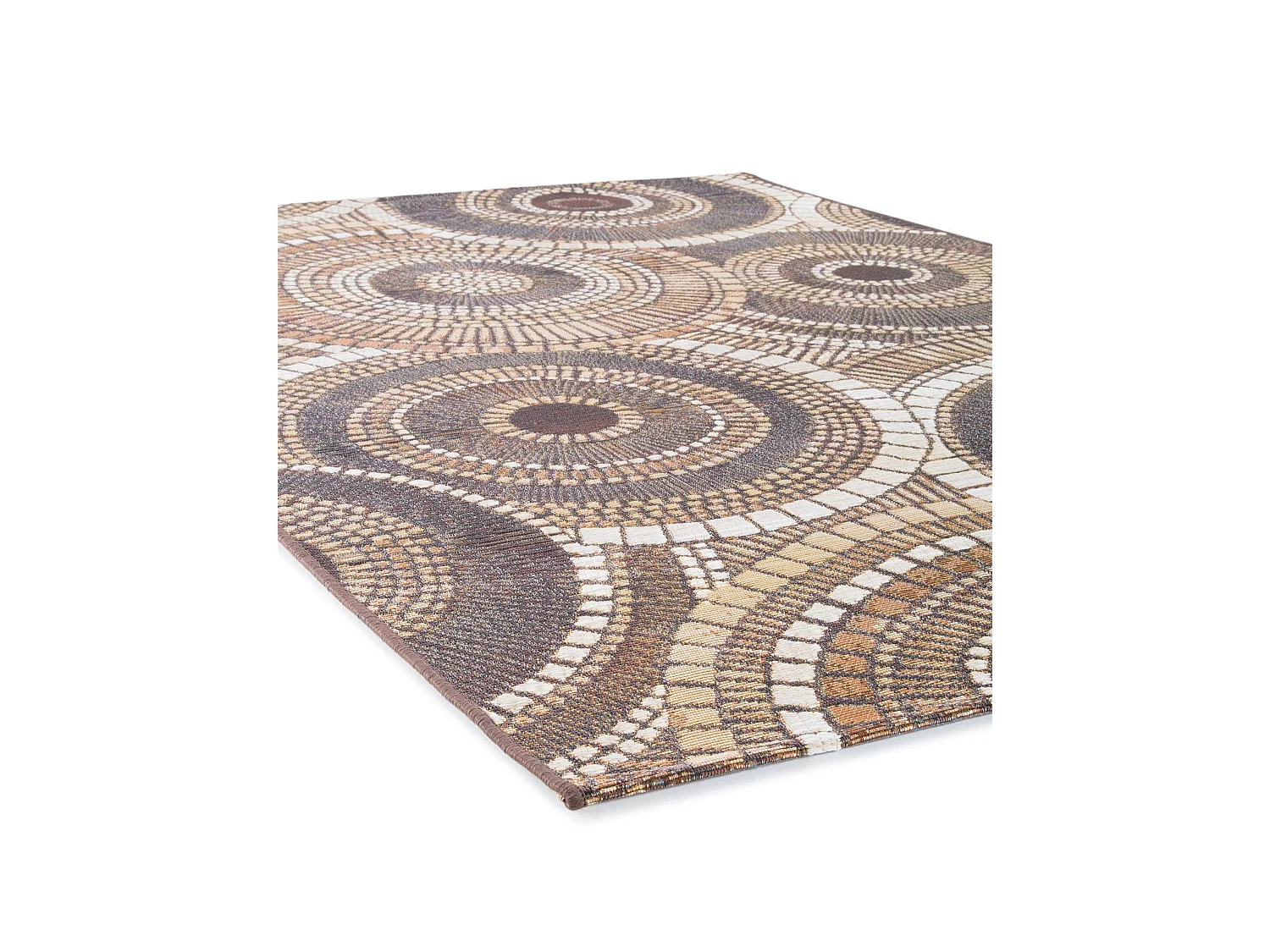 Tapis d'extérieur & intérieur Artis Marron 240x340 cm