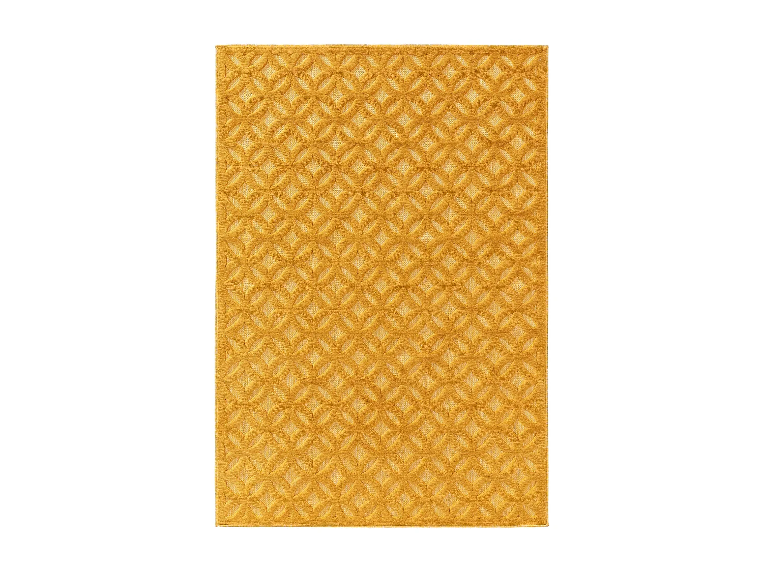 Tapis d'extérieur & intérieur Bonte Jaune 200x290 cm