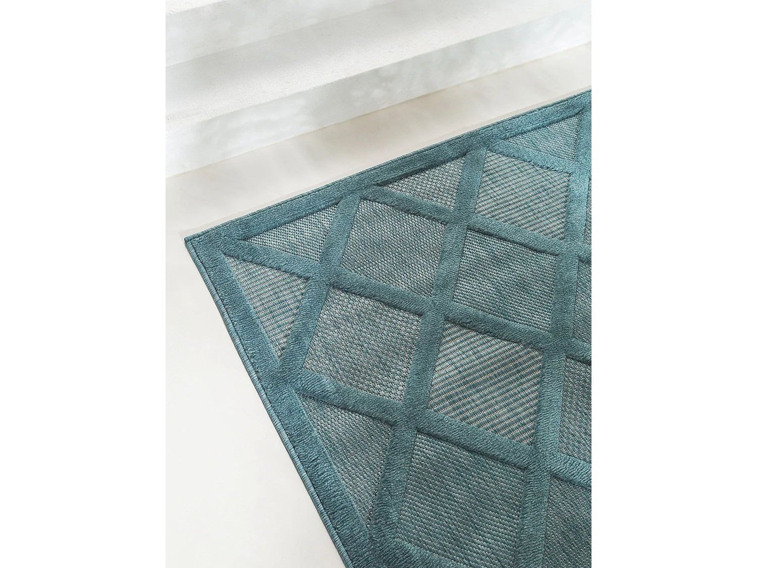 Tapis d'extérieur & intérieur Bonte Turquoise 160x230 cm
