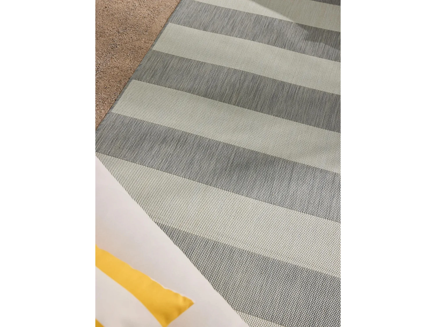 Tapis d'extérieur & intérieur Metro Gris 120x170 cm