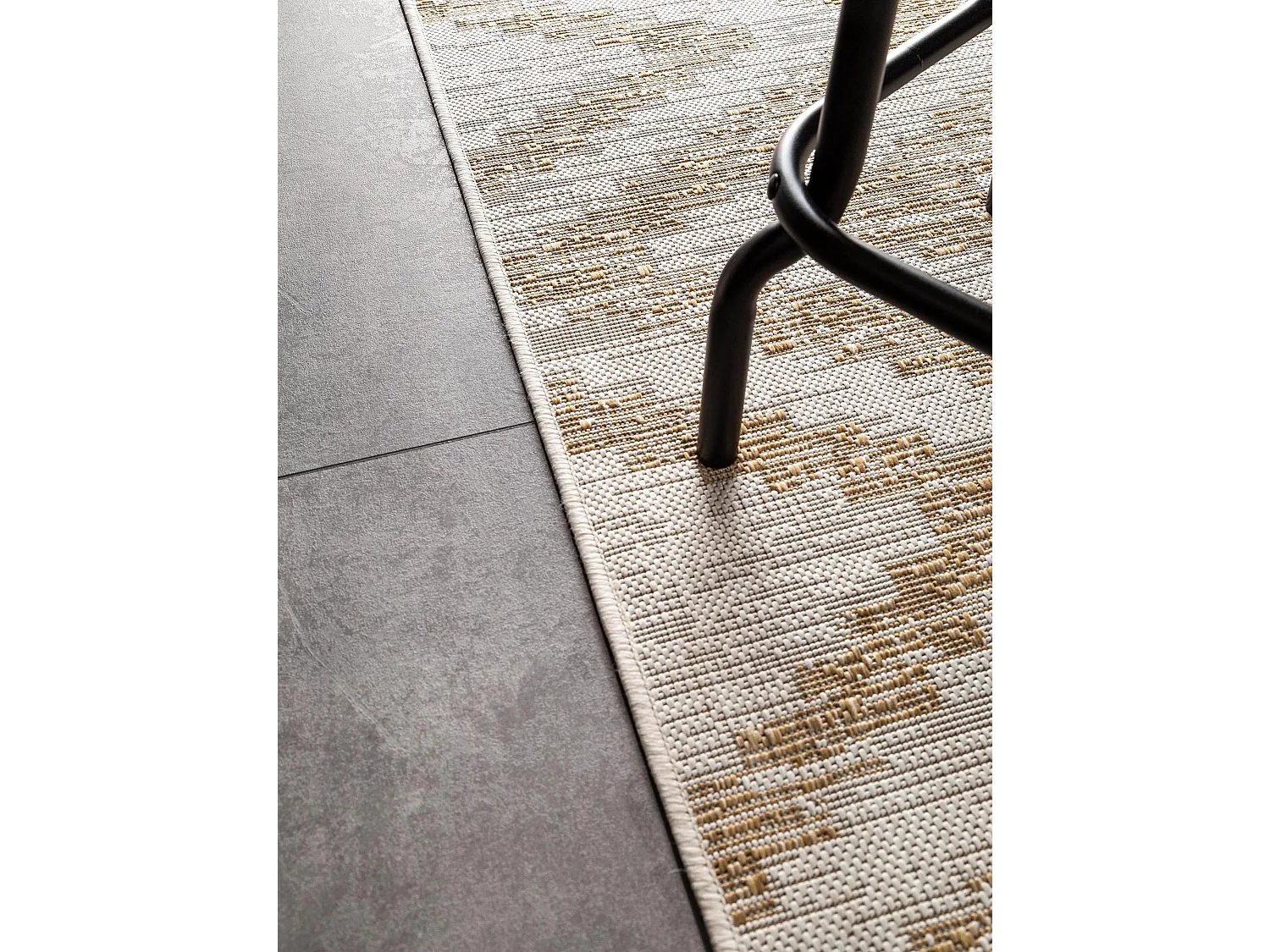 Tapis d'extérieur & intérieur Cleo Crème/Beige 240x340 cm