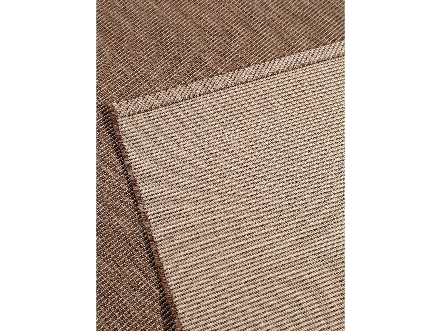 Tapis d'extérieur & intérieur Metro Marron 120x170 cm