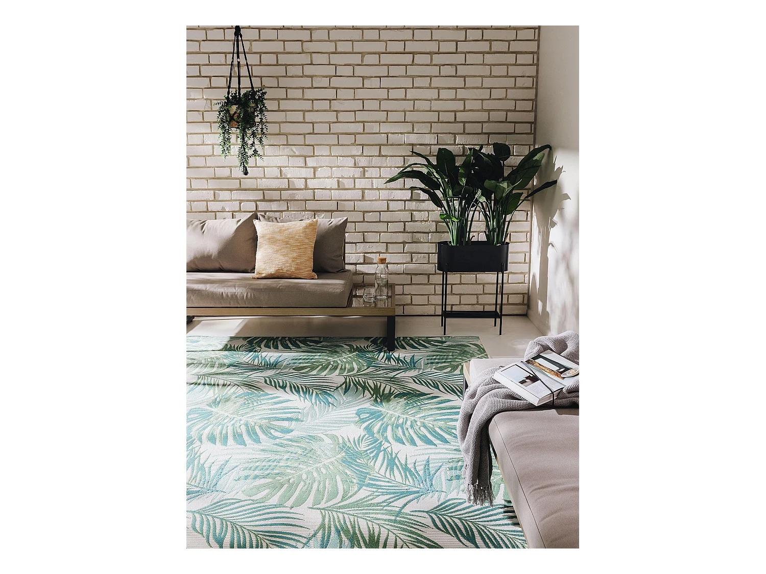 Tapis d'extérieur & intérieur Artis Vert 200x285 cm