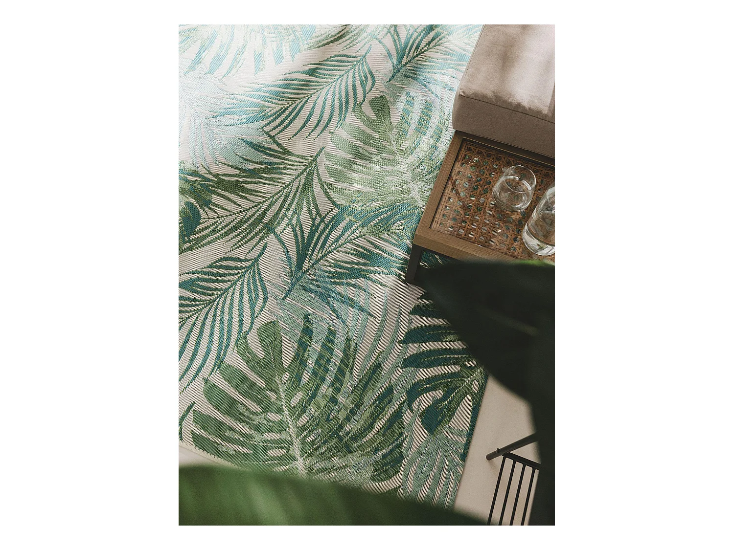 Tapis d'extérieur & intérieur Artis Vert 200x285 cm