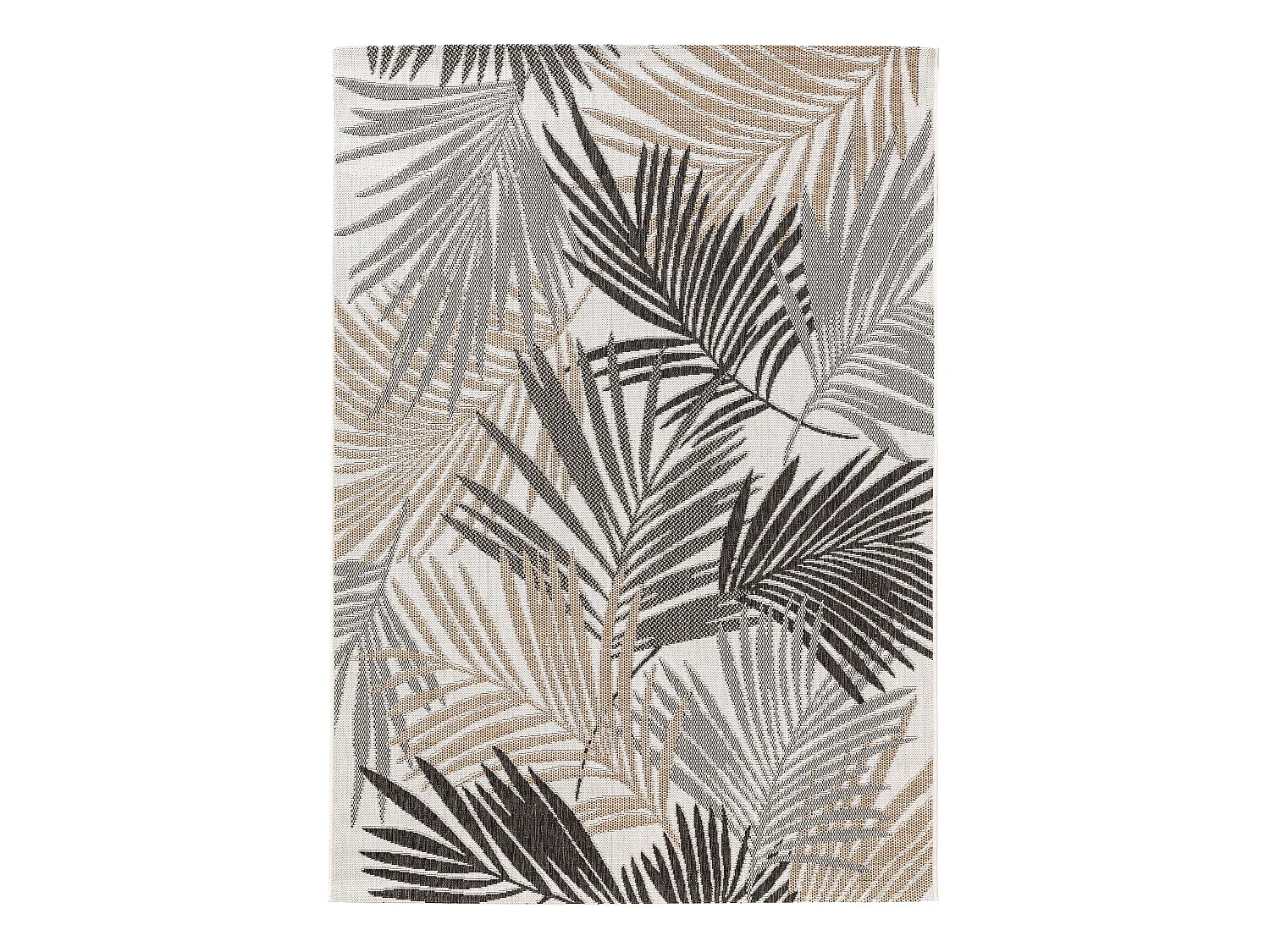 Tapis d'extérieur & intérieur Cleo Noir 120x170 cm