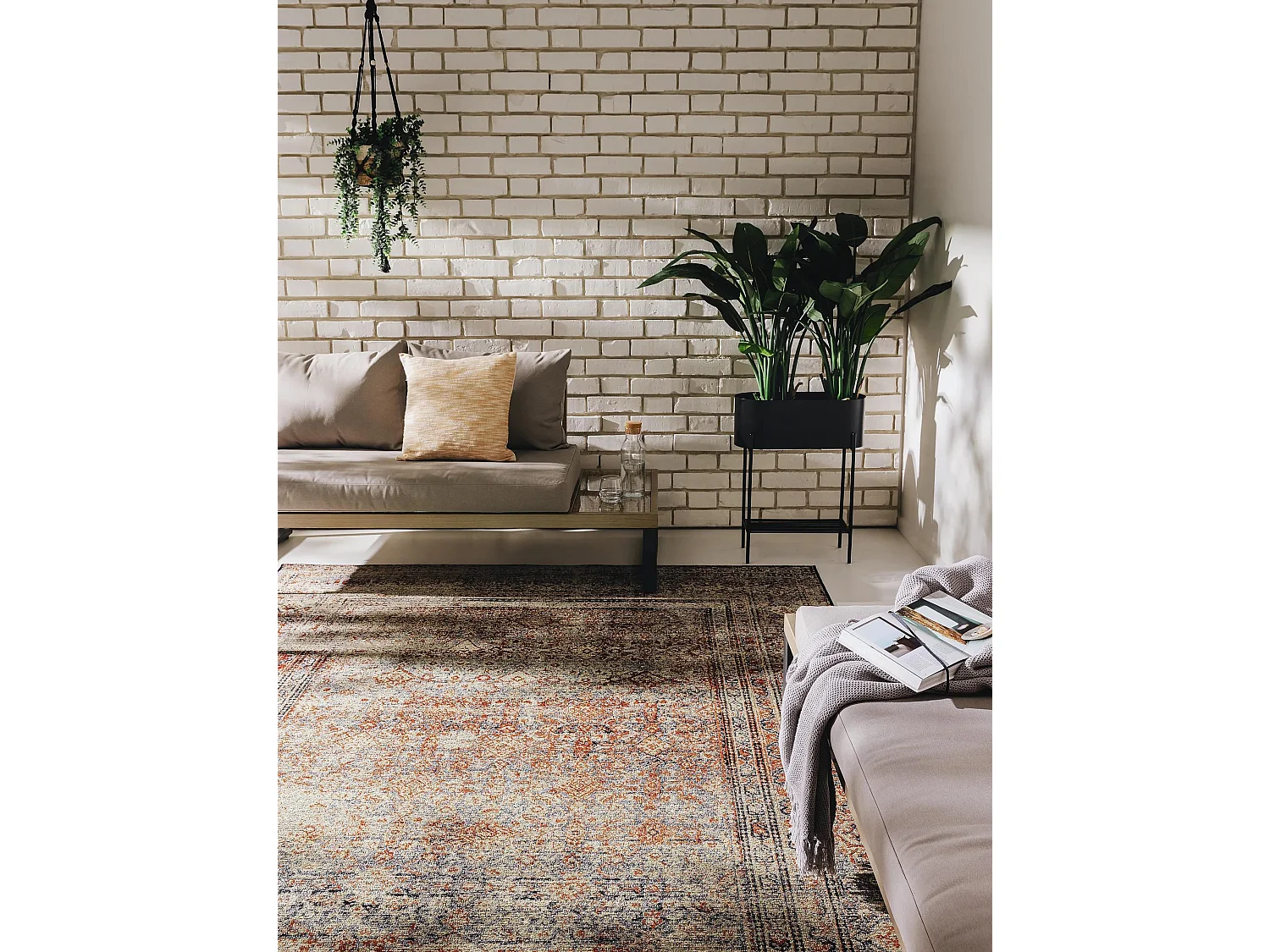 Tapis d'extérieur & intérieur Artis Multicouleur 120x180 cm
