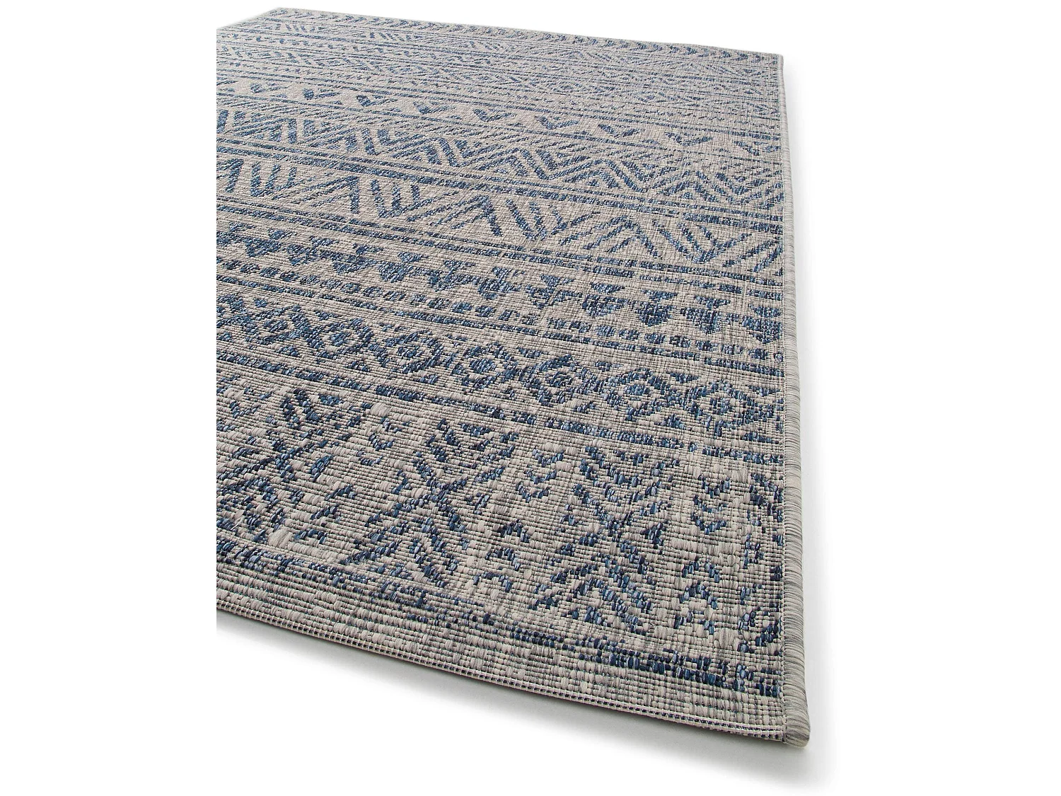 Tapis d'extérieur & intérieur Cleo Bleu 240x340 cm