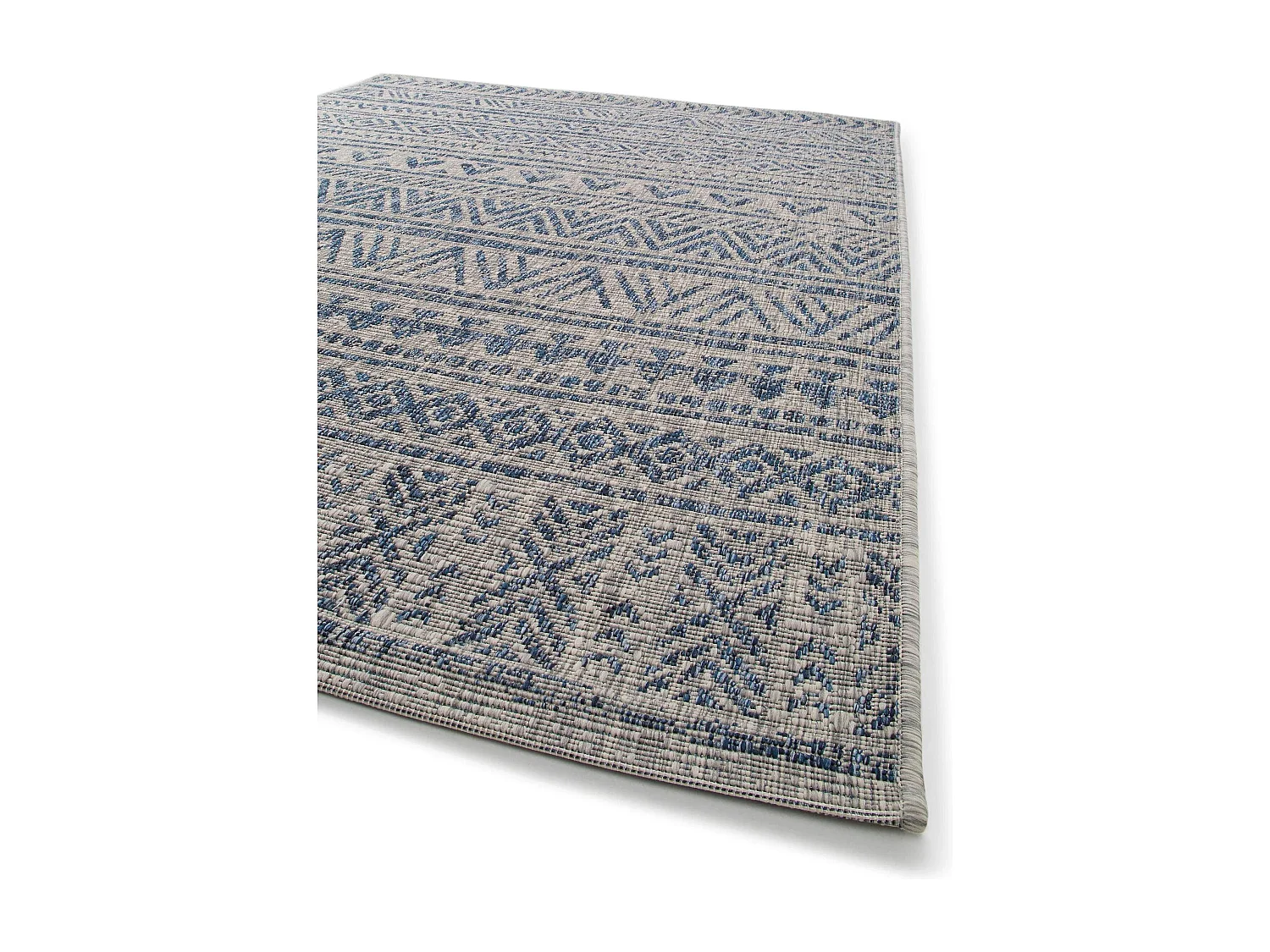 Tapis d'extérieur & intérieur Cleo Bleu 240x340 cm