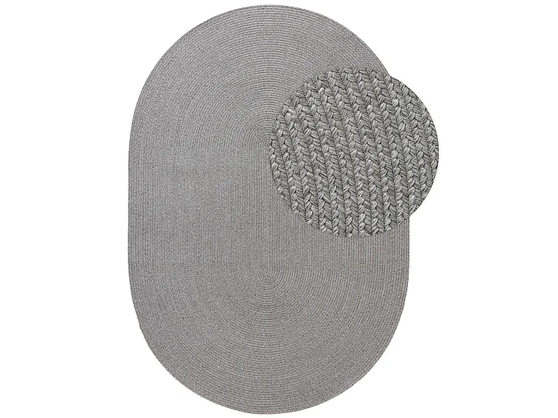 Tapis d'extérieur & intérieur Nandi Gris 120x170 cm