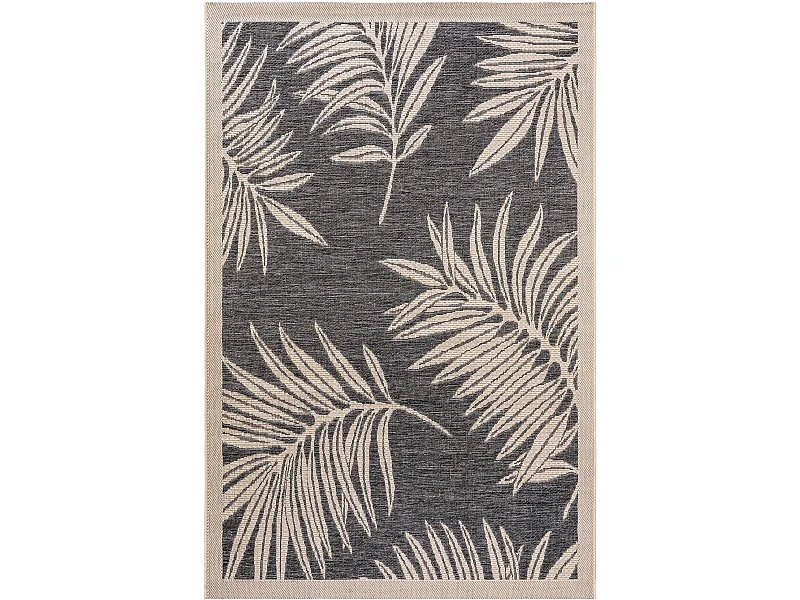 Tapis d'extérieur & intérieur River Bleu 100x150 cm