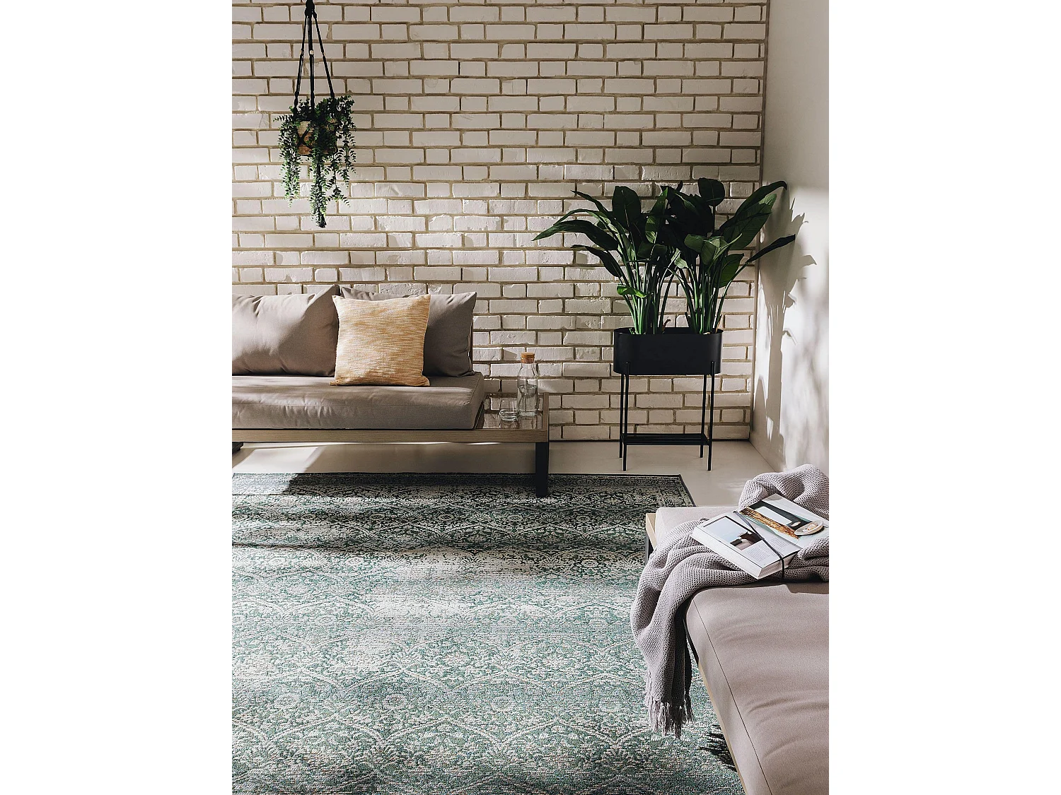 Tapis d'extérieur & intérieur Artis Vert 160x235 cm