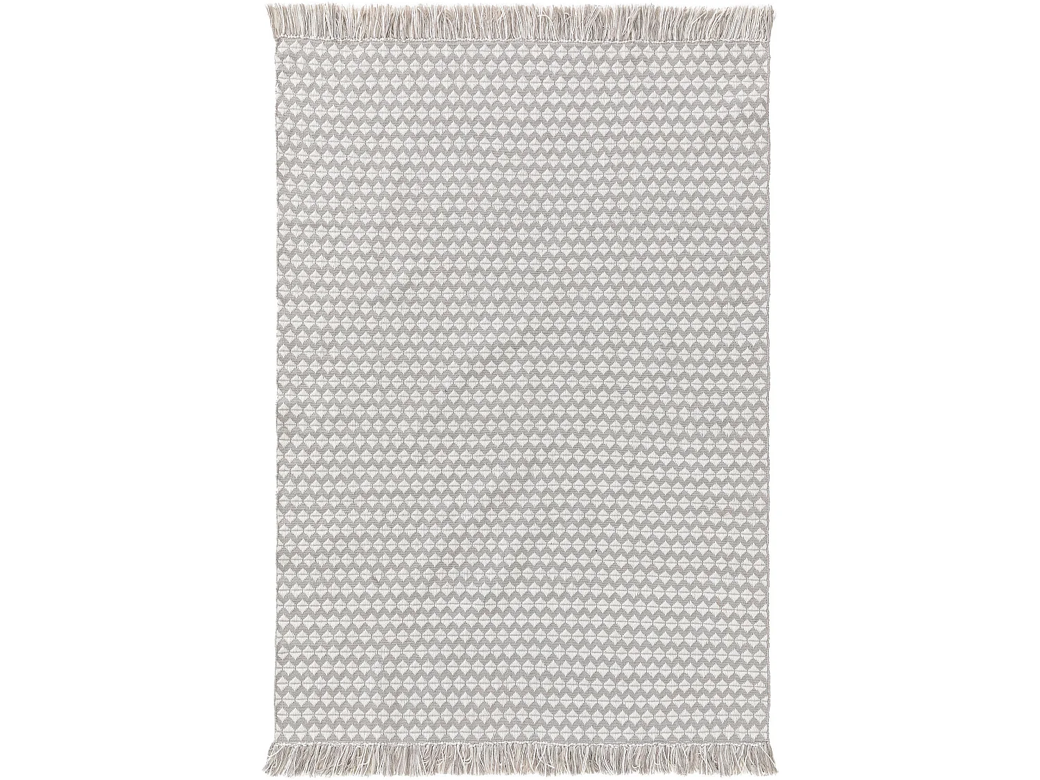 Tapis fabriqué à partir de matériaux recyclés Morty Gris 80x150 cm