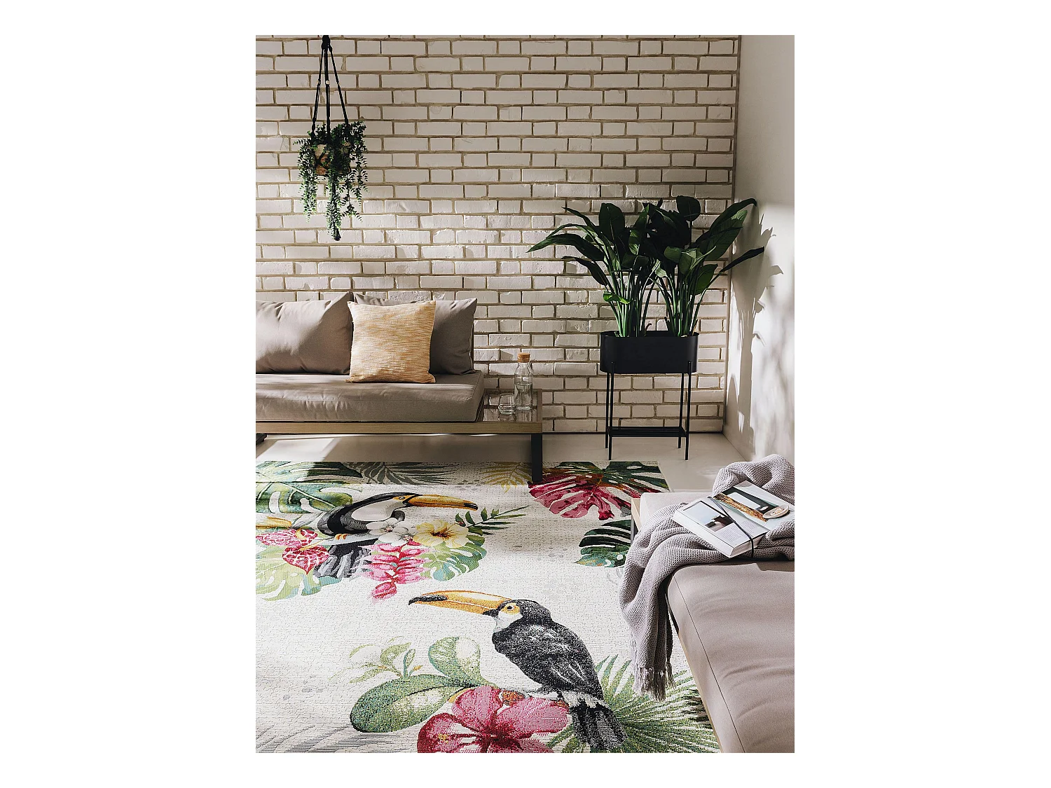 Tapis d'extérieur & intérieur Artis Multicouleur 200x285 cm