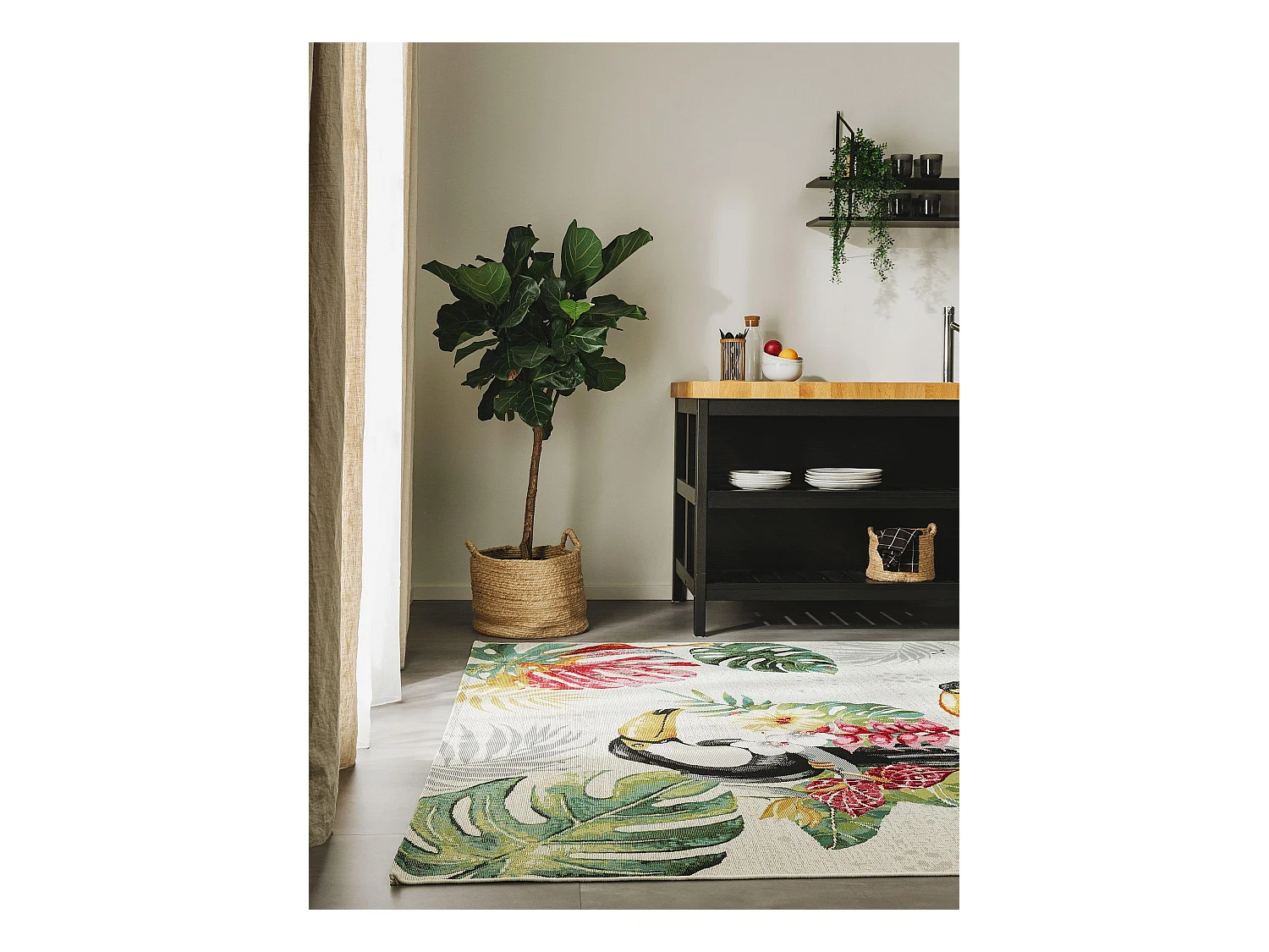Tapis d'extérieur & intérieur Artis Multicouleur 200x285 cm