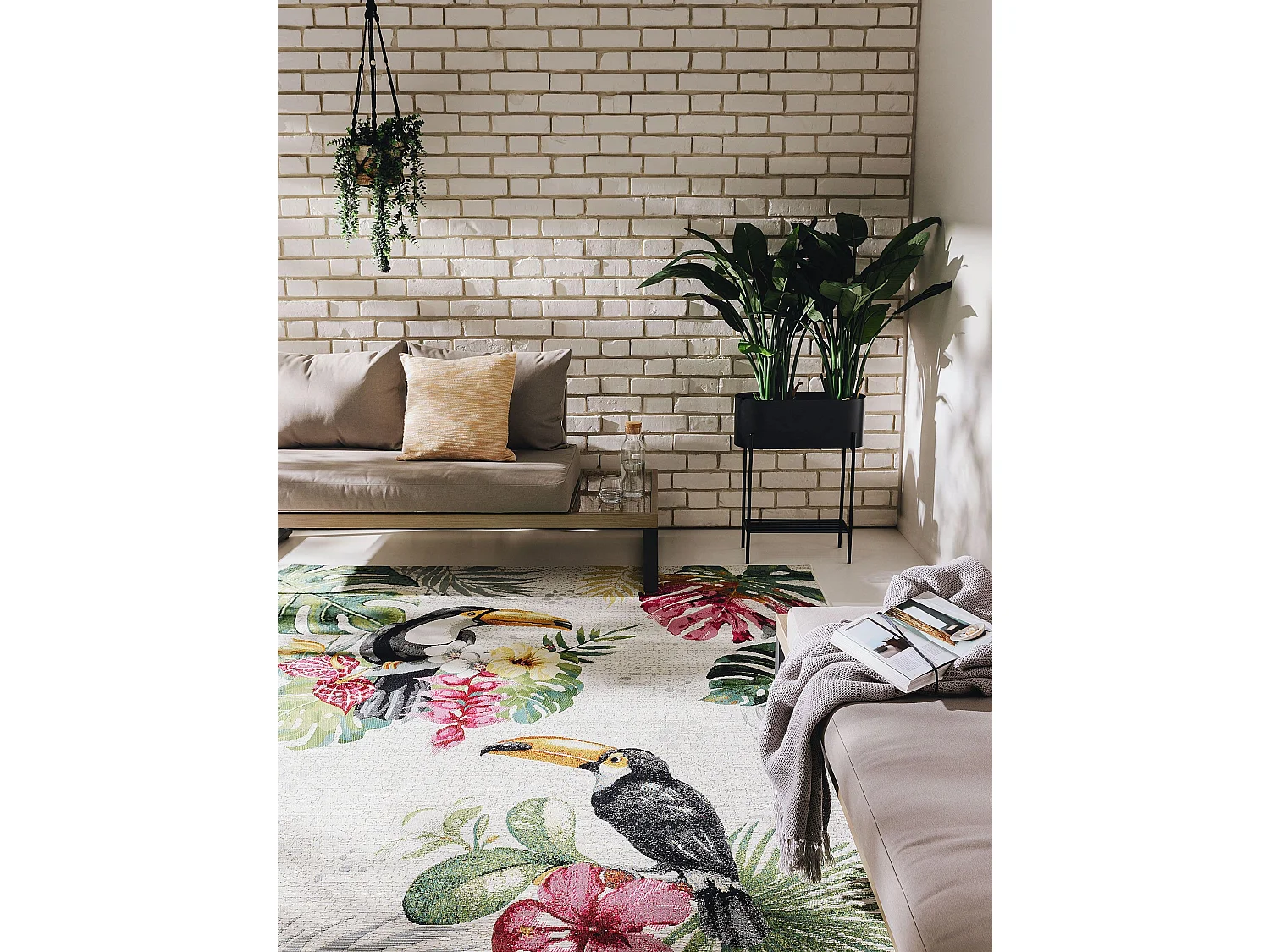 Tapis d'extérieur & intérieur Artis Multicouleur 200x285 cm