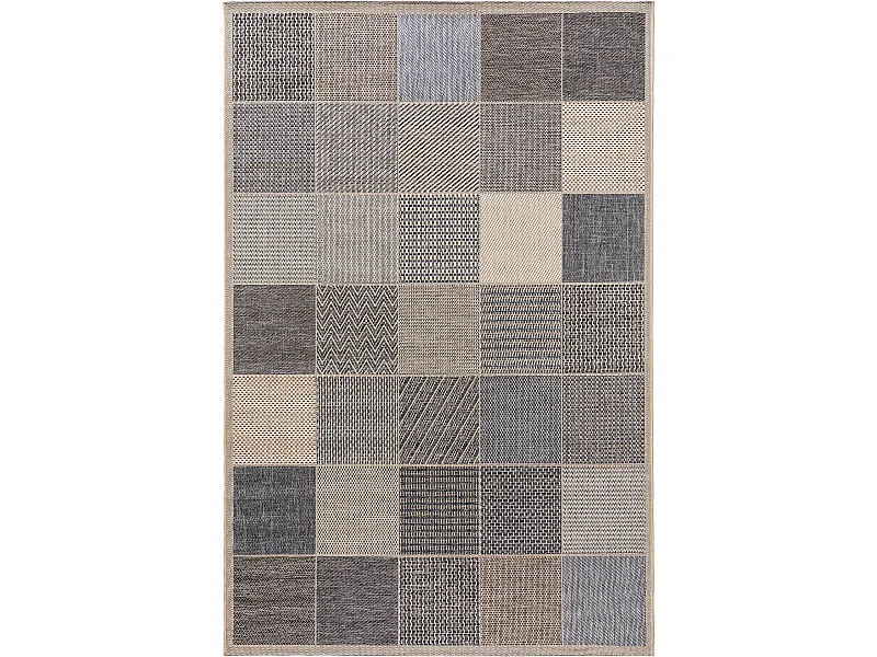 Tapis d'extérieur & intérieur River Bleu 160x230 cm