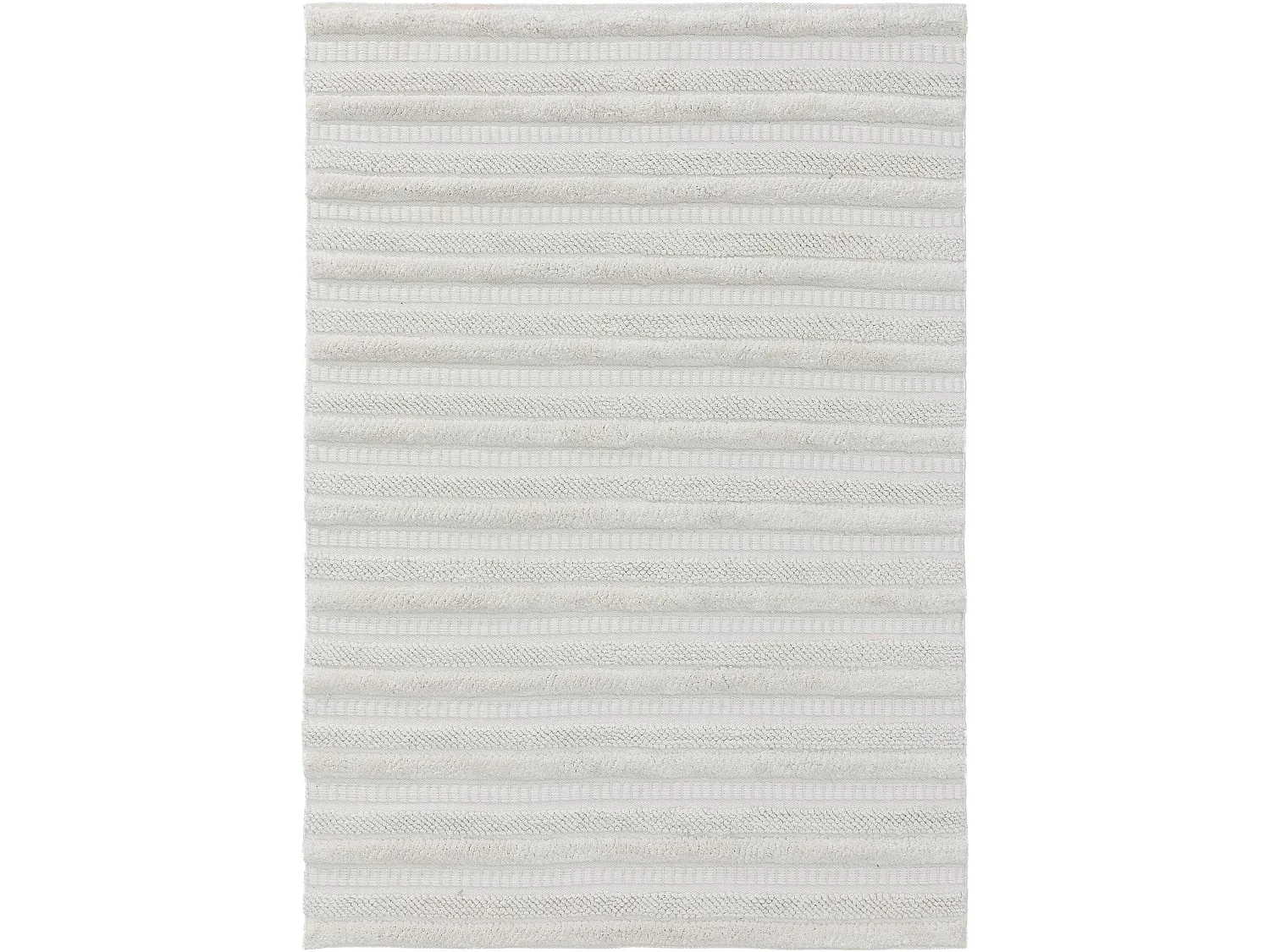 Tapis fabriqué à partir de matériaux recyclés Toni Ivory 160x230 cm