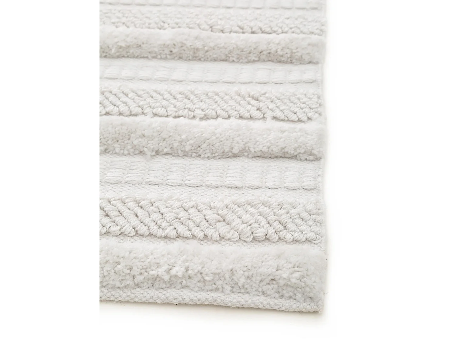 Tapis fabriqué à partir de matériaux recyclés Toni Ivory 160x230 cm