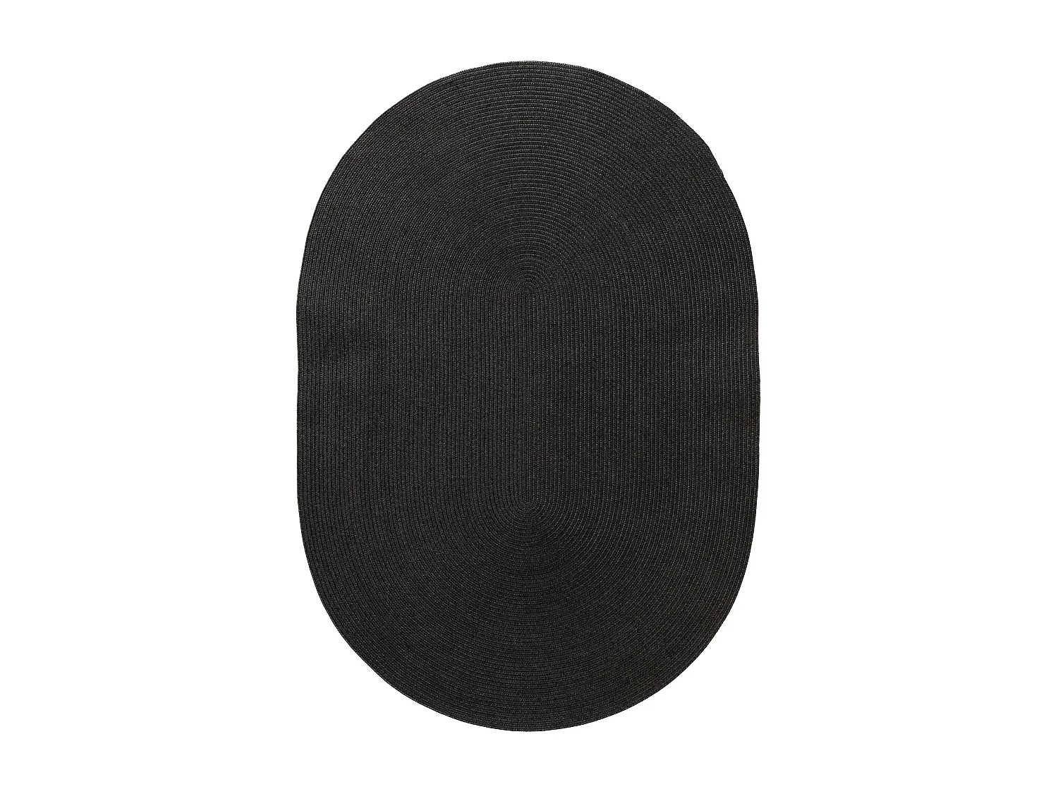 Tapis d'extérieur & intérieur Nandi Noir 120x170 cm