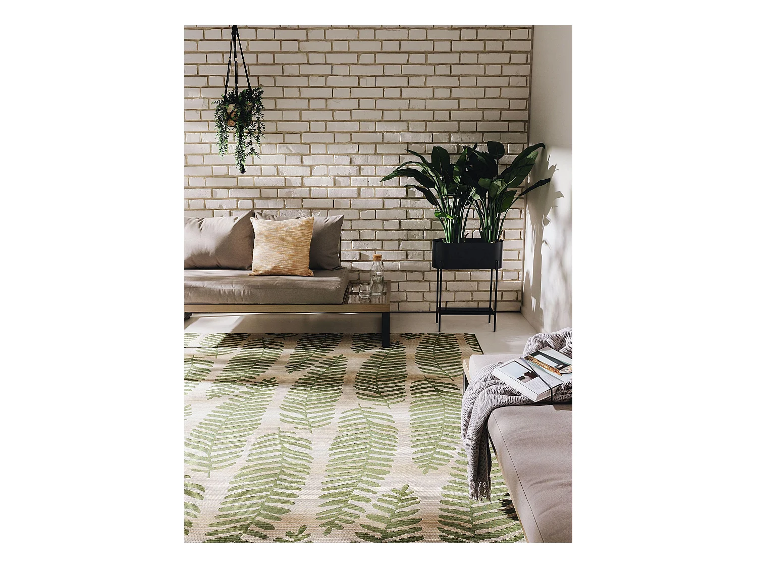 Tapis d'extérieur & intérieur Artis Vert 200x285 cm